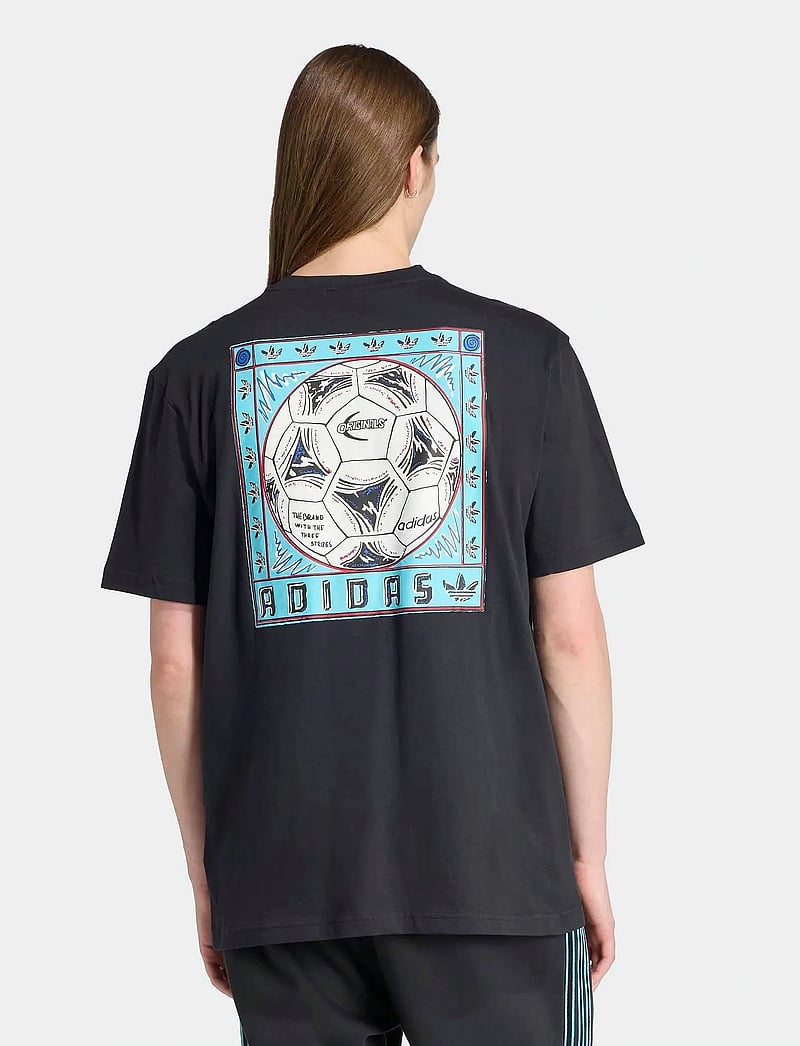 adidas Originals - GRAPHIC TEE - t-shirts - black - 5