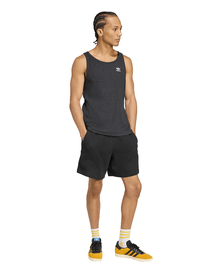 adidas Originals - ESS TANK - berankoviai marškinėliai - black/white - 0