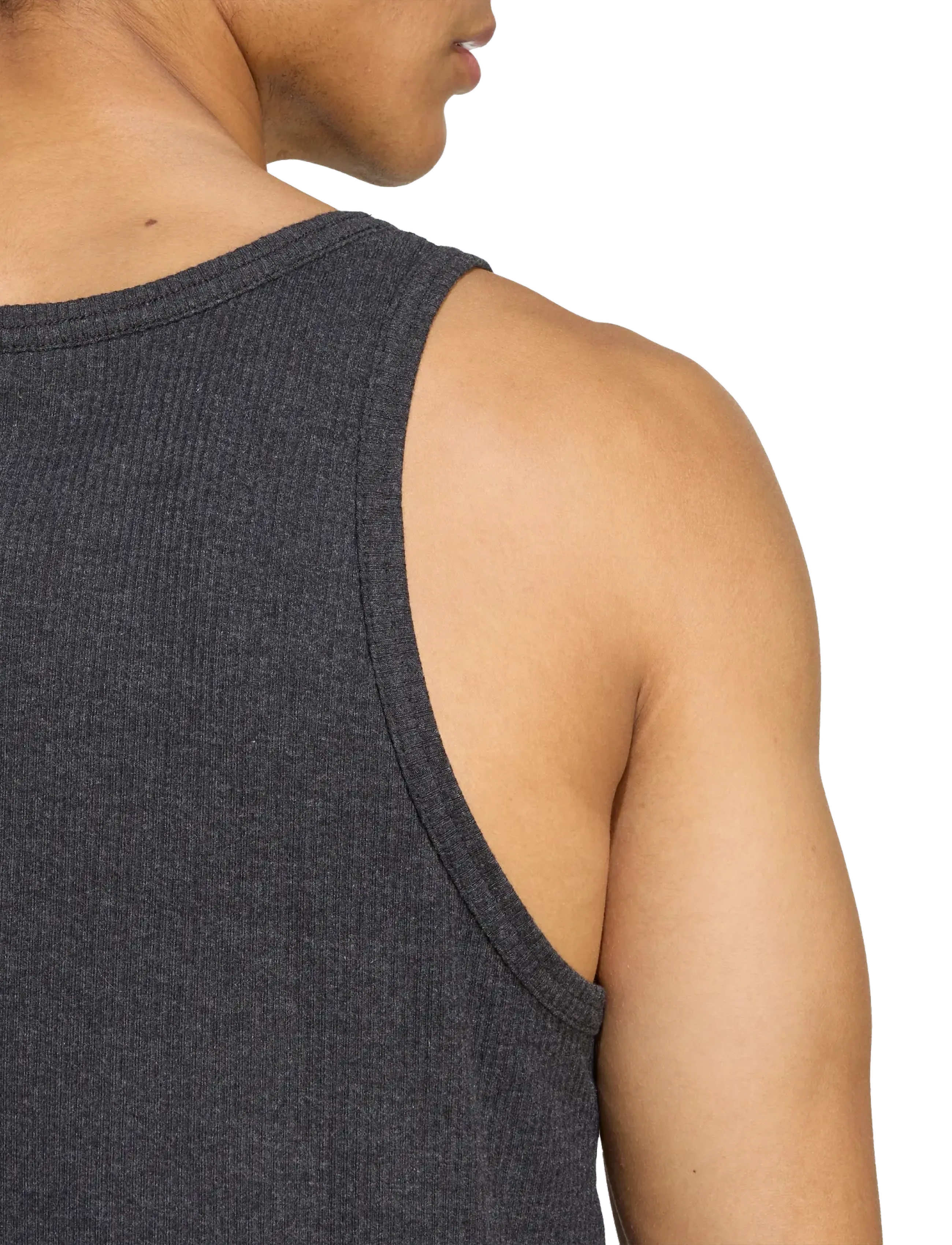 adidas Originals - ESS TANK - toppar & t-shirts - black/white - 4