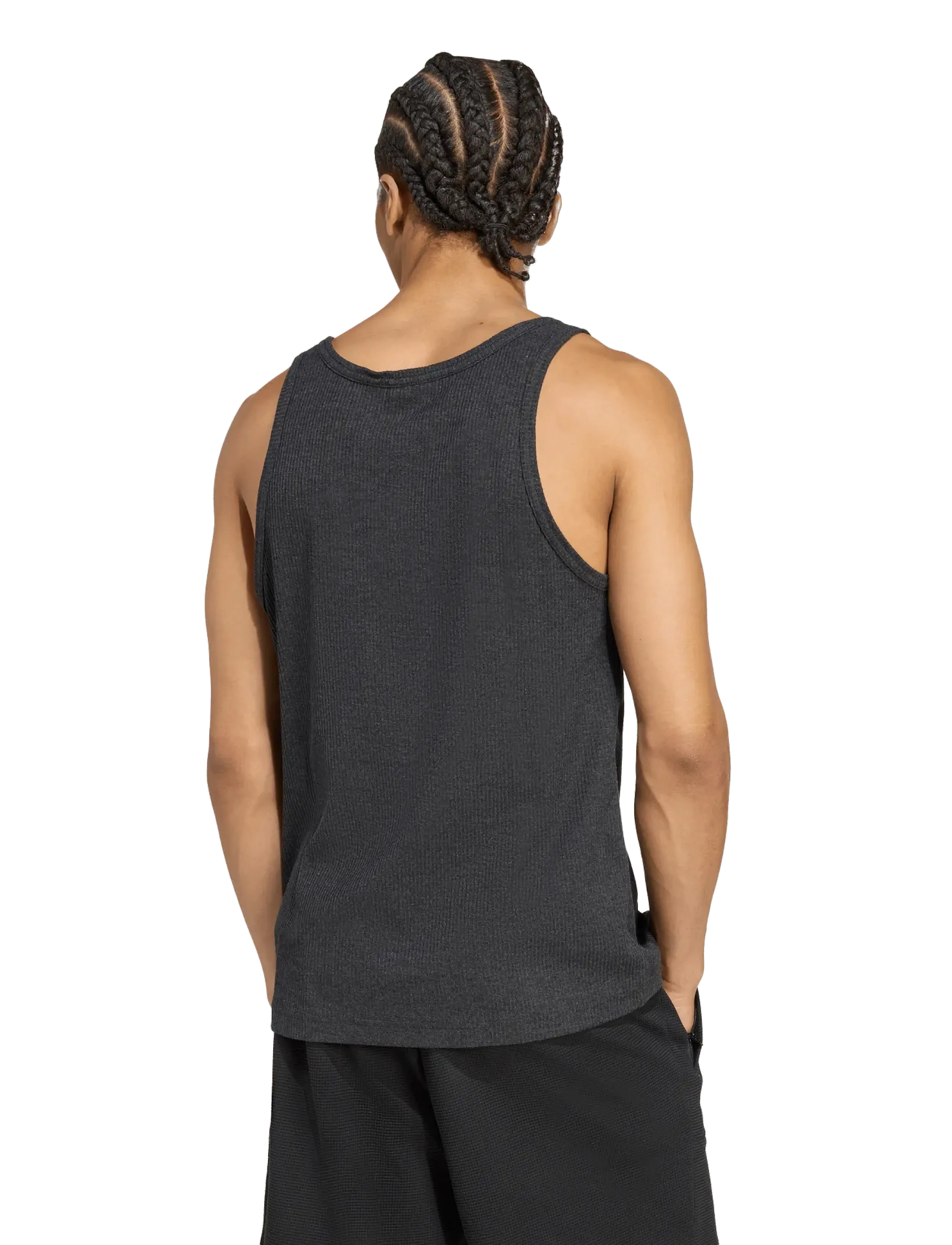adidas Originals - ESS TANK - toppar & t-shirts - black/white - 5