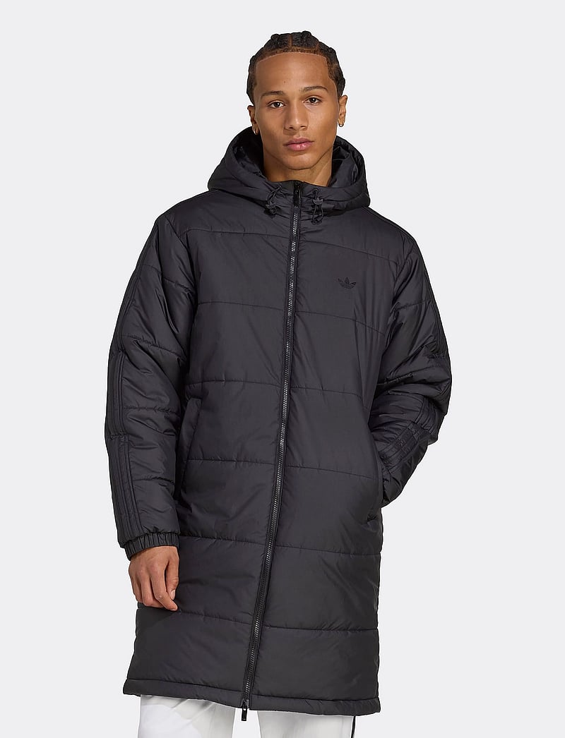 adidas Originals - ADICOL LONG JKT - winterjacken - black/black/black/bla - 0