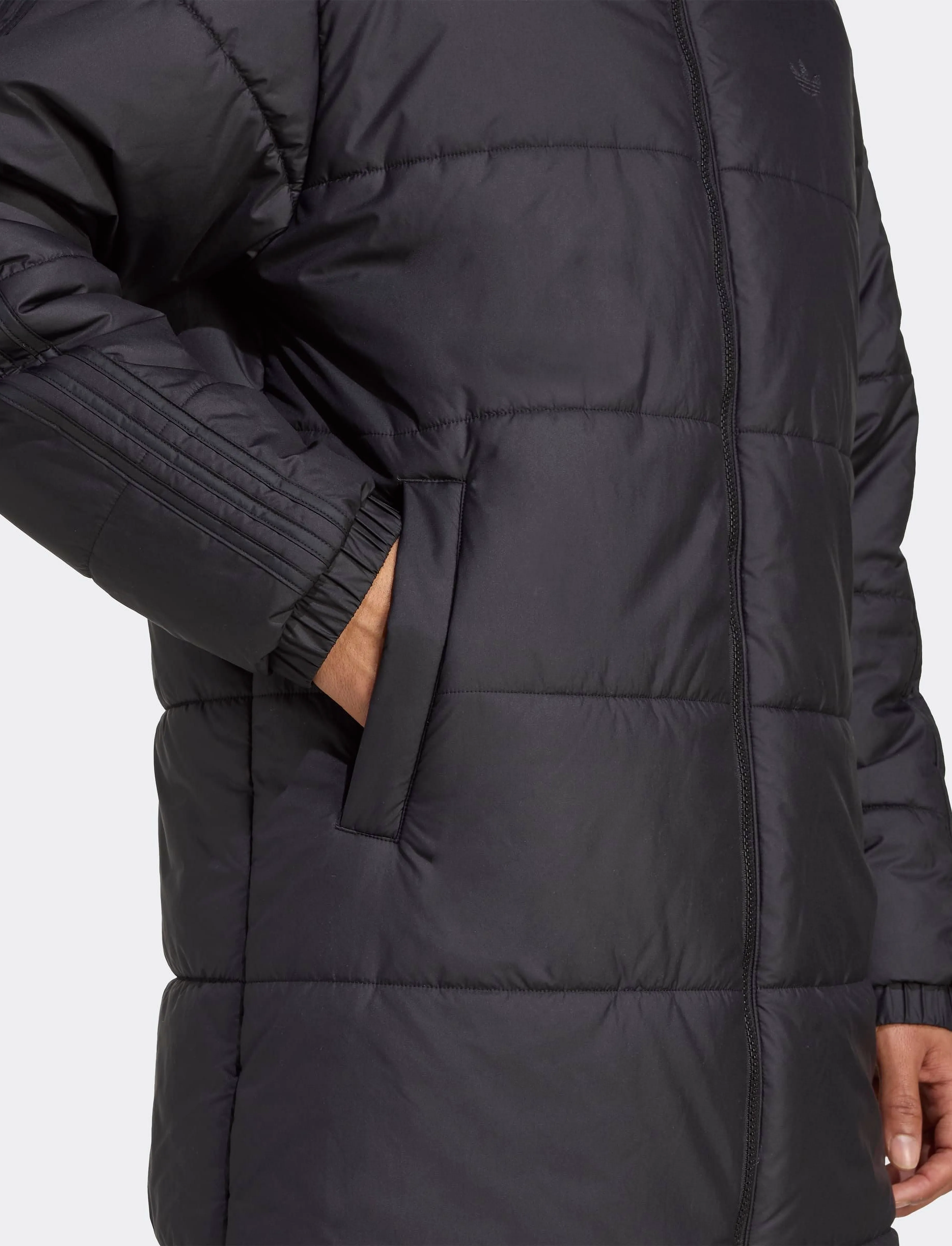 adidas Originals - ADICOL LONG JKT - daunenjacken - black/black/black/bla - 2