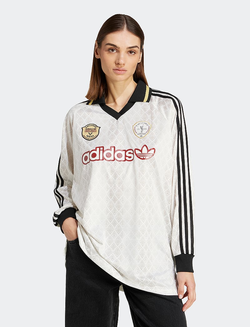 adidas Originals - LS JERSEY - långärmade tröjor - owhite - 0