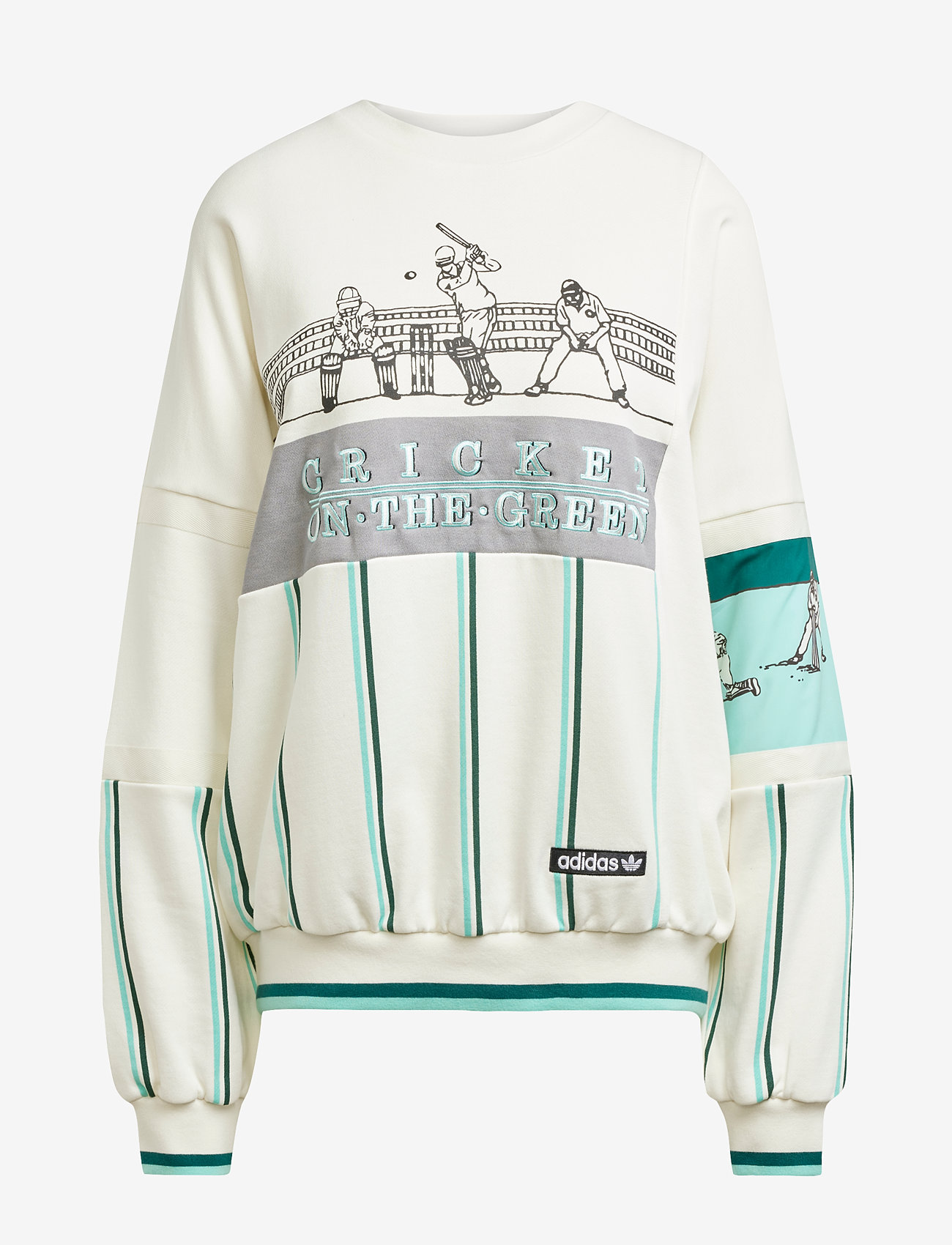 adidas Originals - GRAPHIC CREW - dressipluusid - owhite - 1