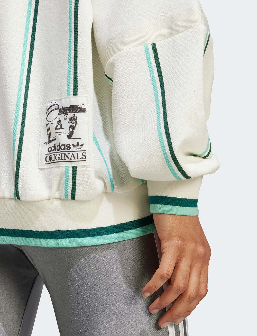 adidas Originals - GRAPHIC CREW - tops - owhite - 2