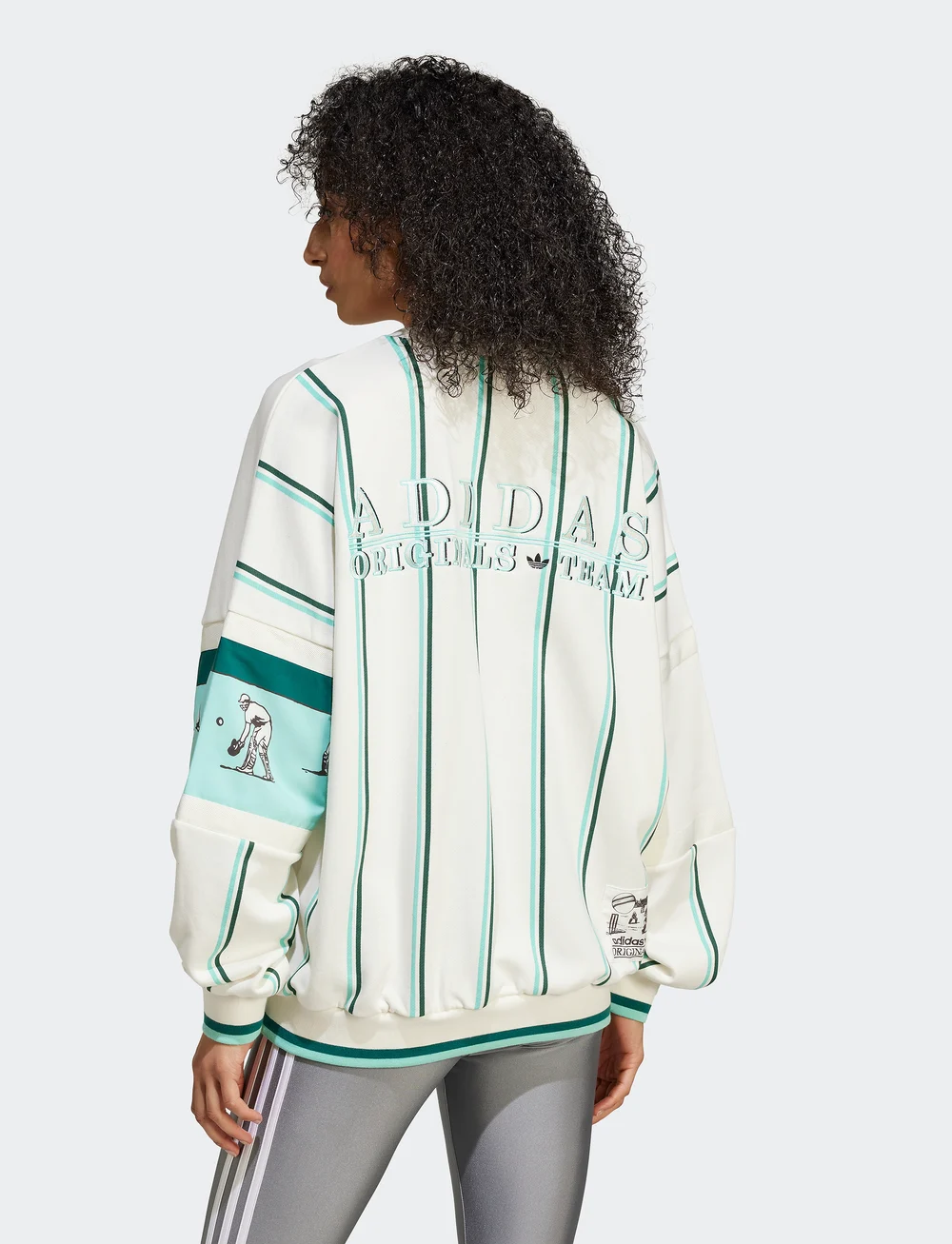 adidas Originals - GRAPHIC CREW - tops - owhite - 3