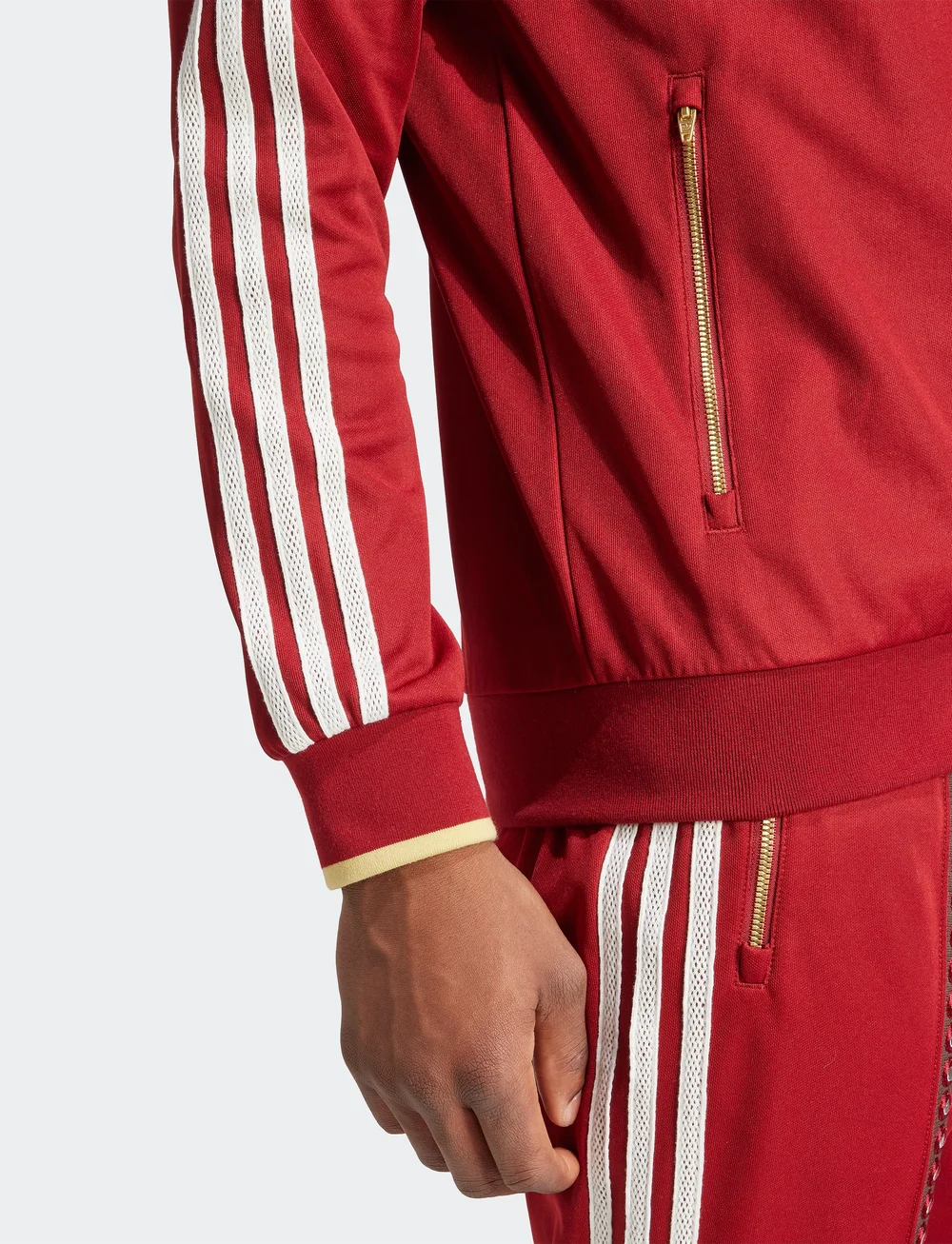 adidas Originals - TRACK TOP - alussärgid - rusred - 2