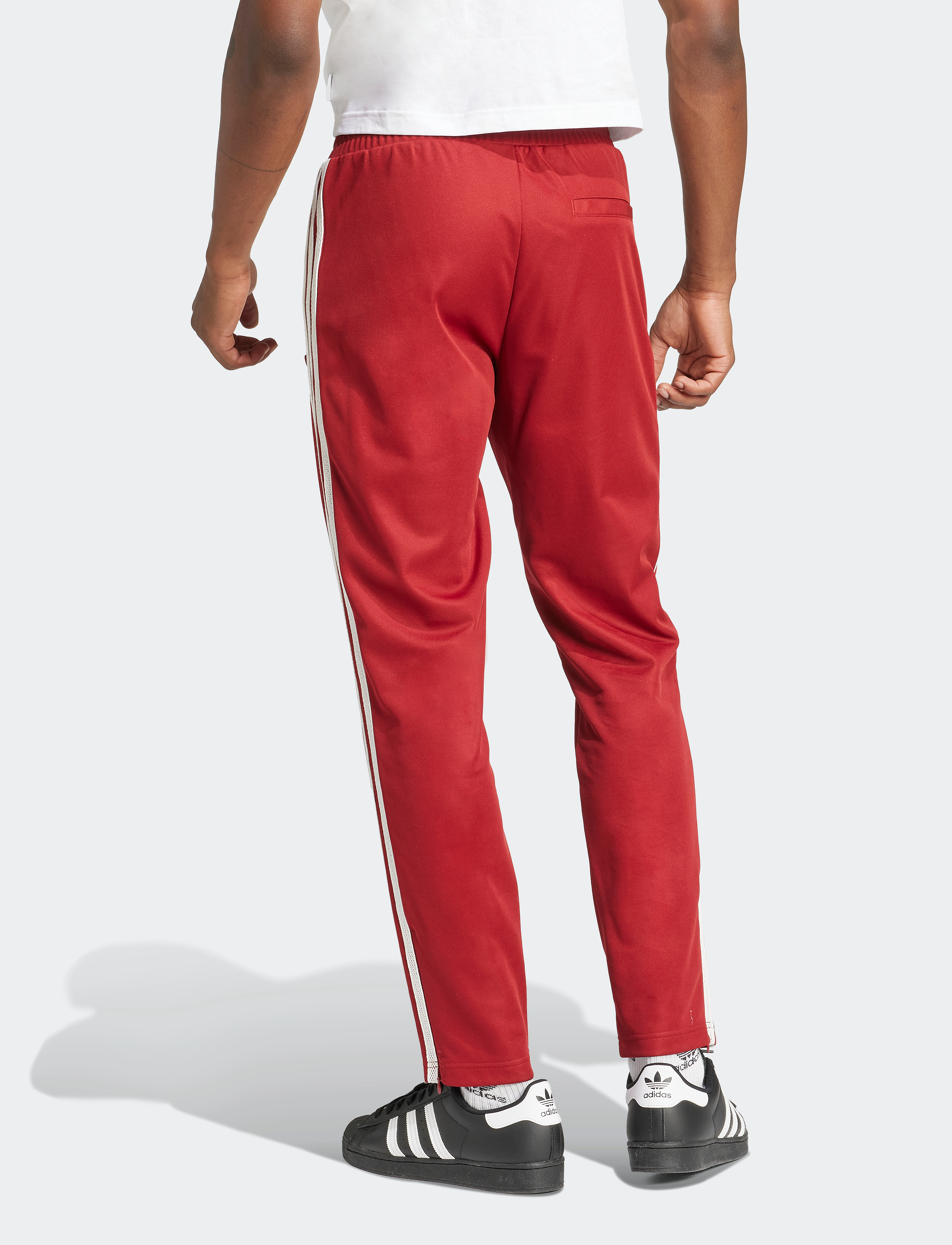 adidas Originals - TRACK PANT - housut - rusred - 2