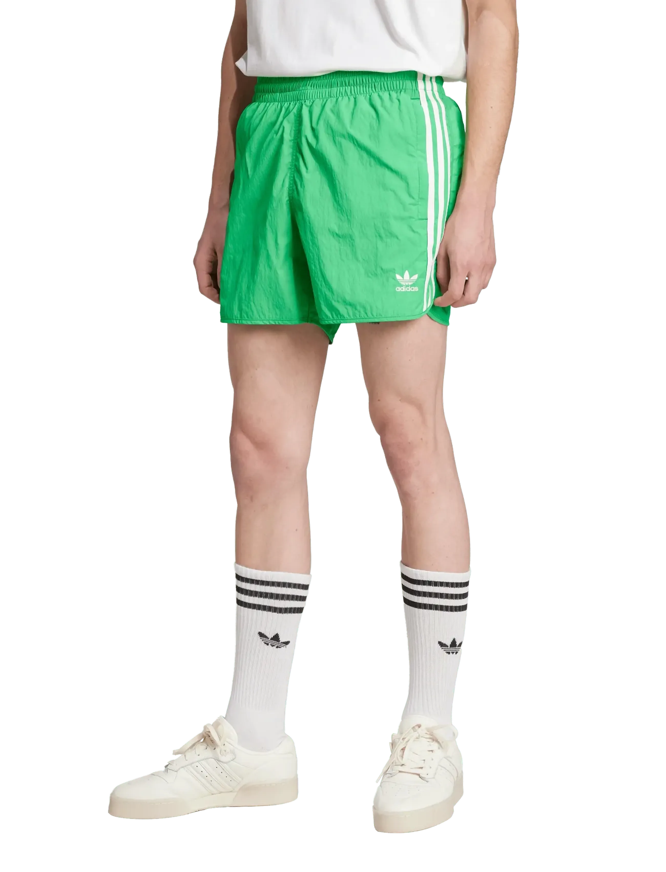 adidas Originals - SPRINTER SHORTS - jogging stuttbuxur - enegrn/white - 2