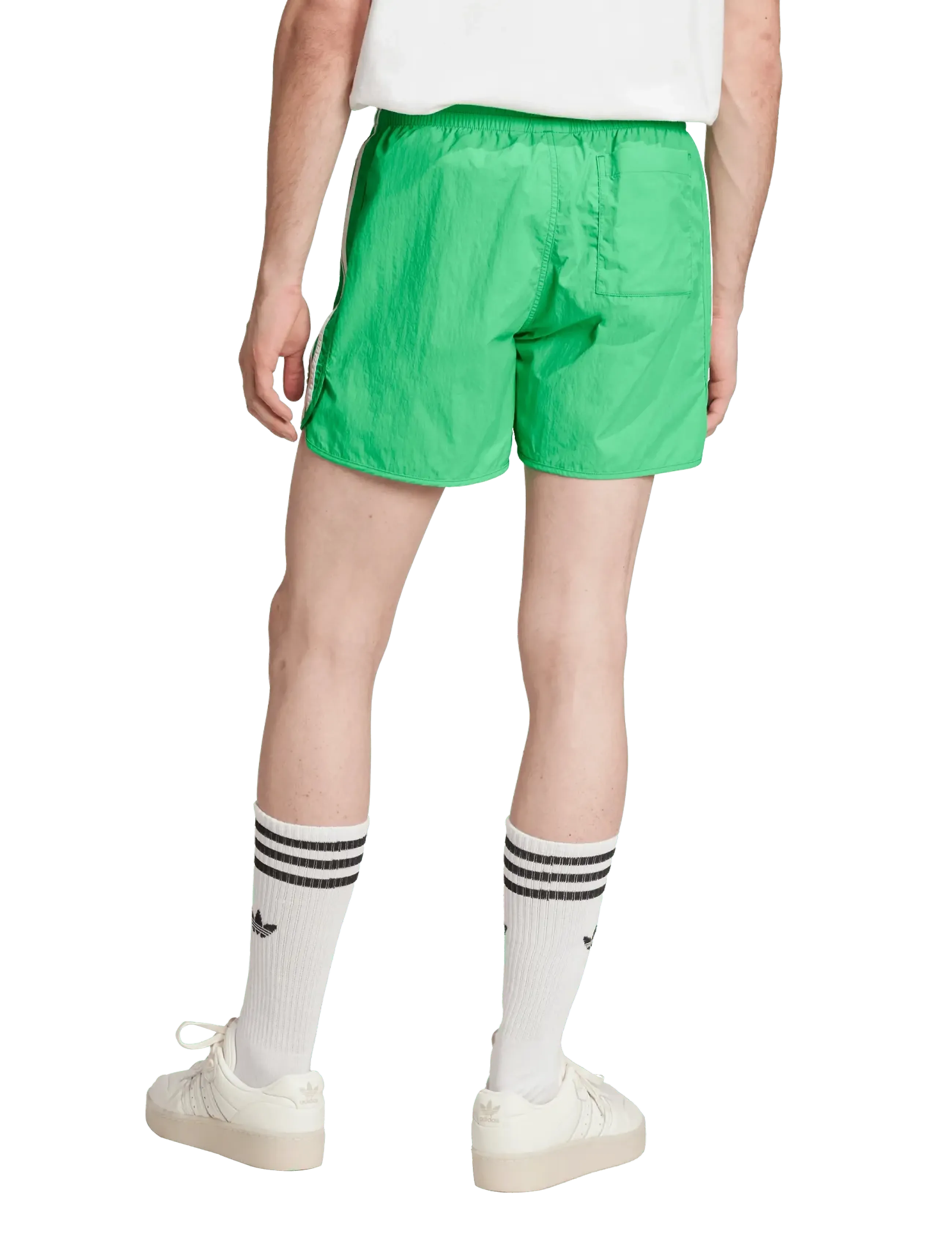 adidas Originals - SPRINTER SHORTS - jogging stuttbuxur - enegrn/white - 3