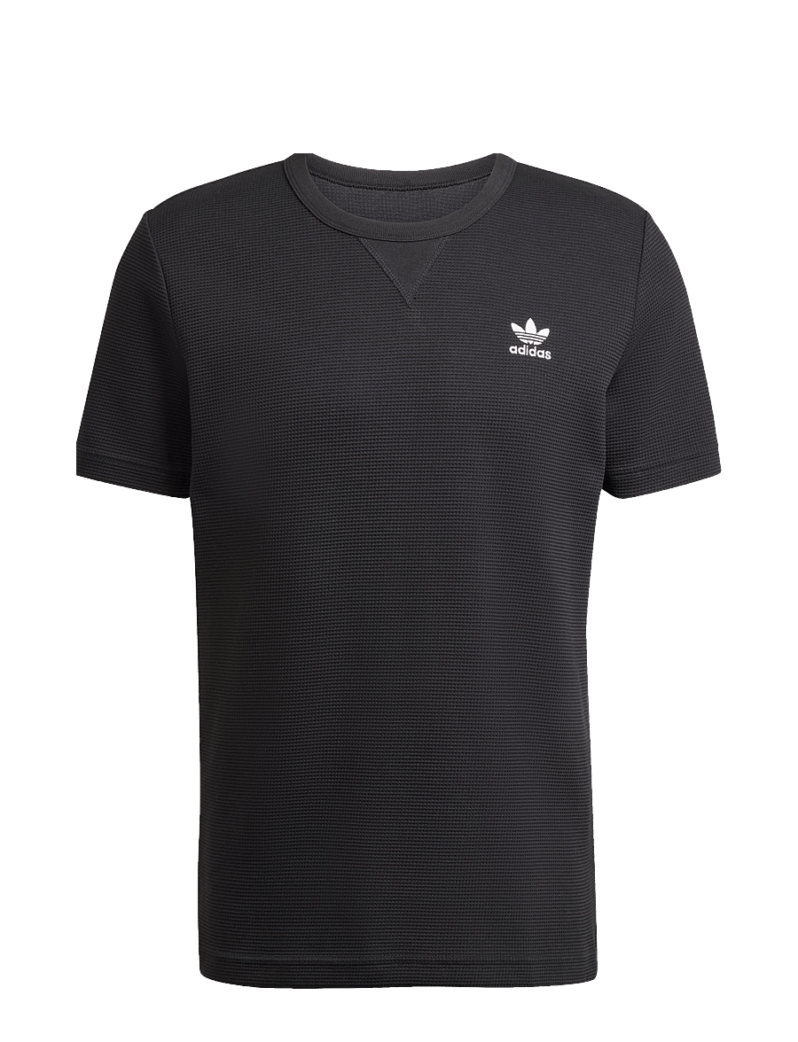 adidas Originals - ESS W TEE - oberteile & t-shirts - black/white - 1