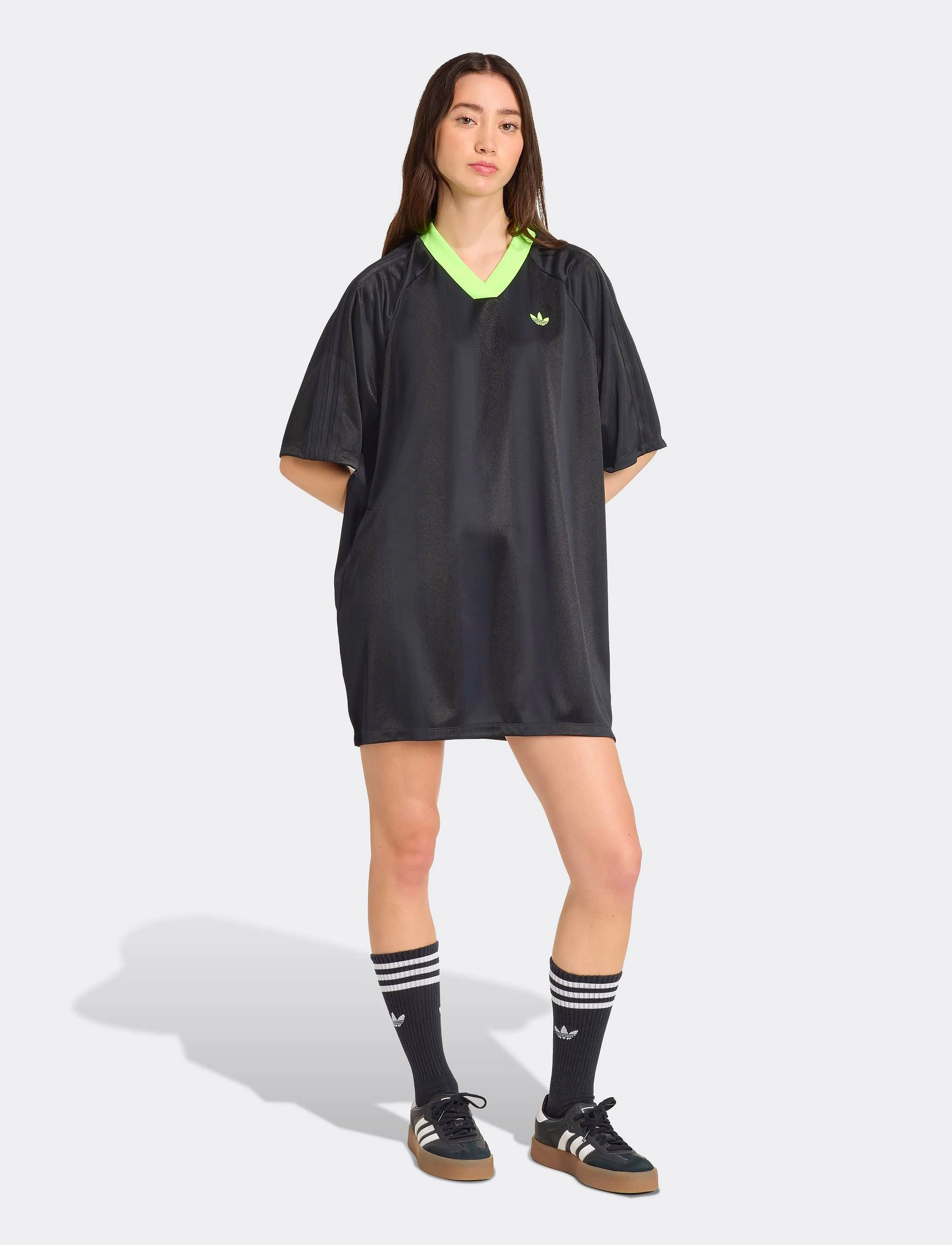 adidas Originals Jacquard Dress, XS, Sport Kleider & Röcke, Schwarz - Dresses, Frauen