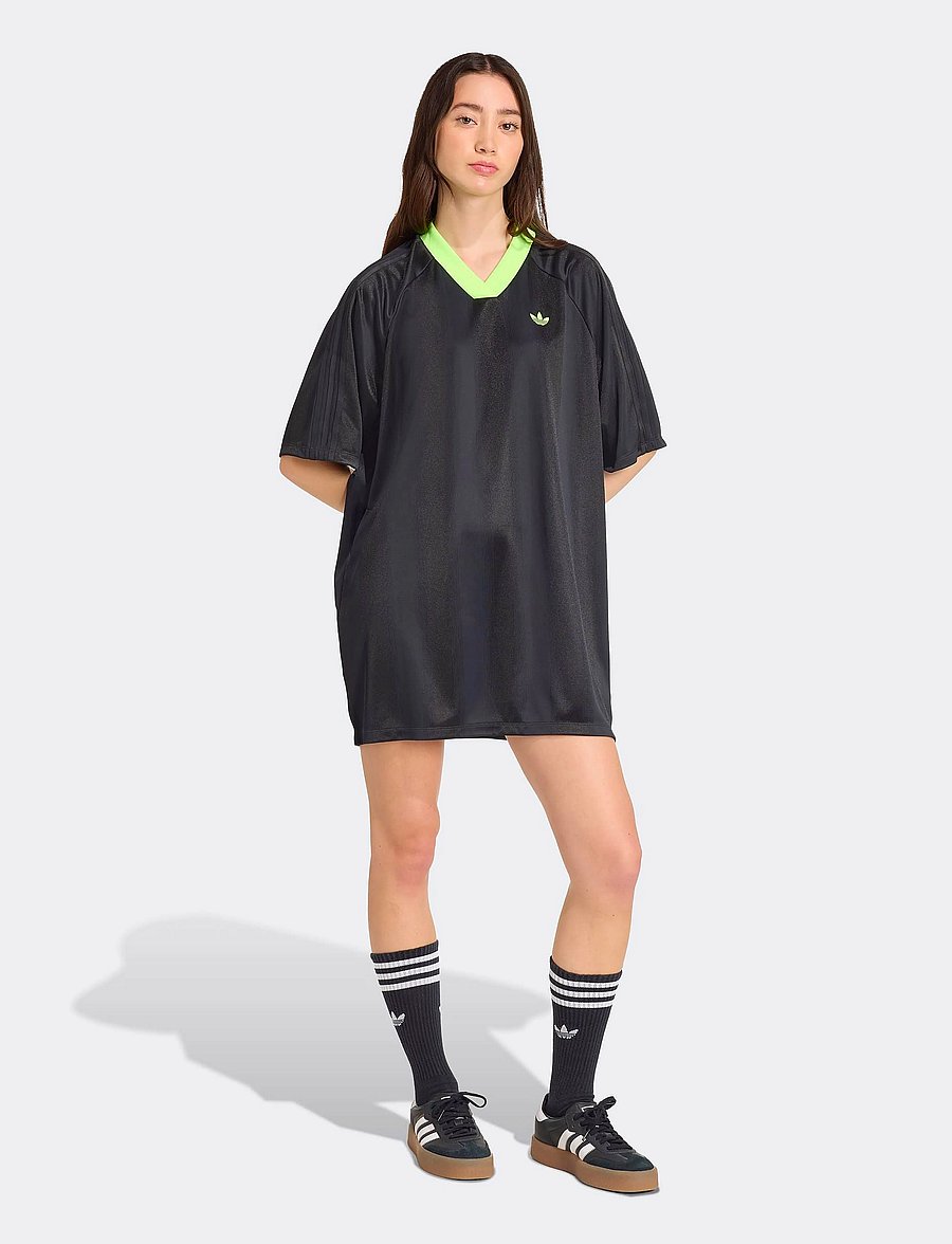 adidas Originals - JACQUARD DRESS - kleider & röcke - black/siggnr - 0