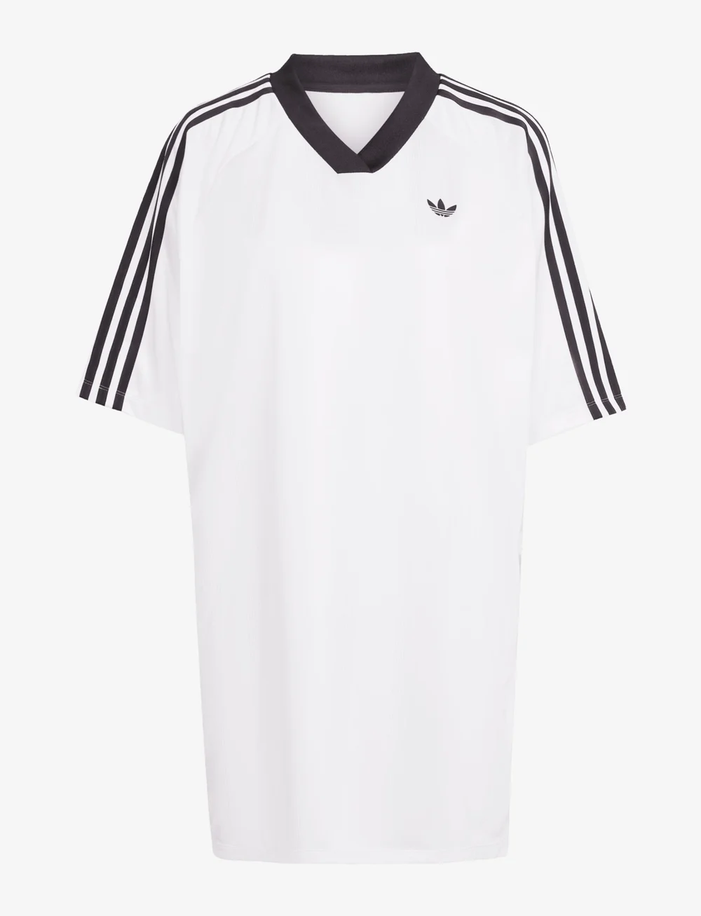 adidas Originals - JACQUARD DRESS - kleider & röcke - white/black - 1