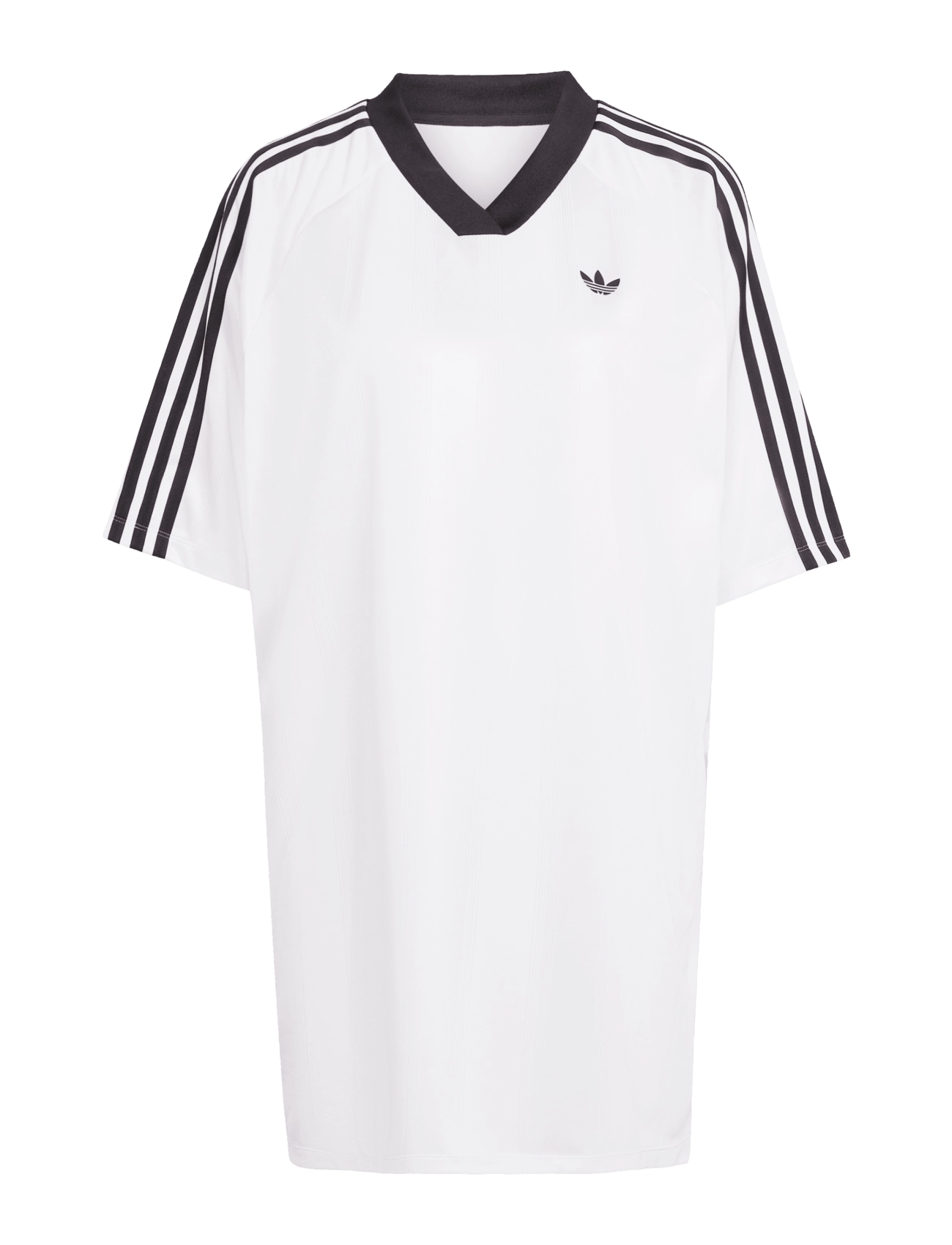 adidas Originals JACQUARD DRESS - Kleider - WHITE/BLACK / white