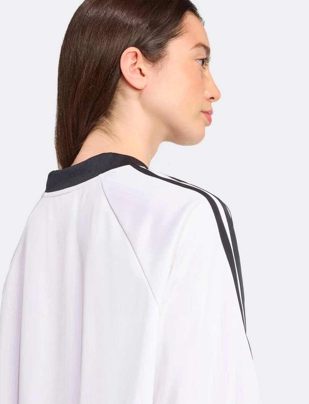 adidas Originals - JACQUARD DRESS - kleider & röcke - white/black - 3