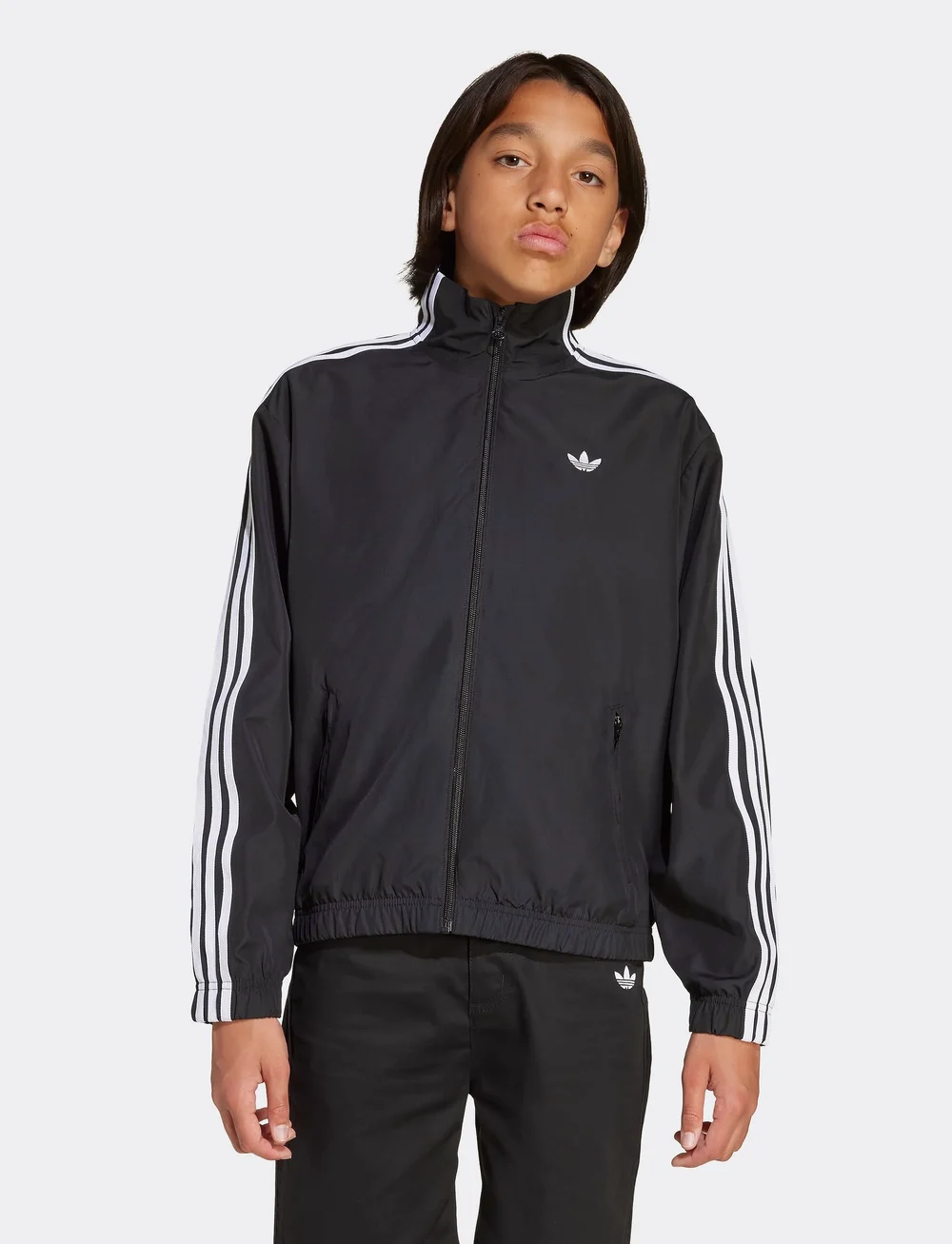 adidas Originals - TRACK TOP - dressipluusid - black/white - 0