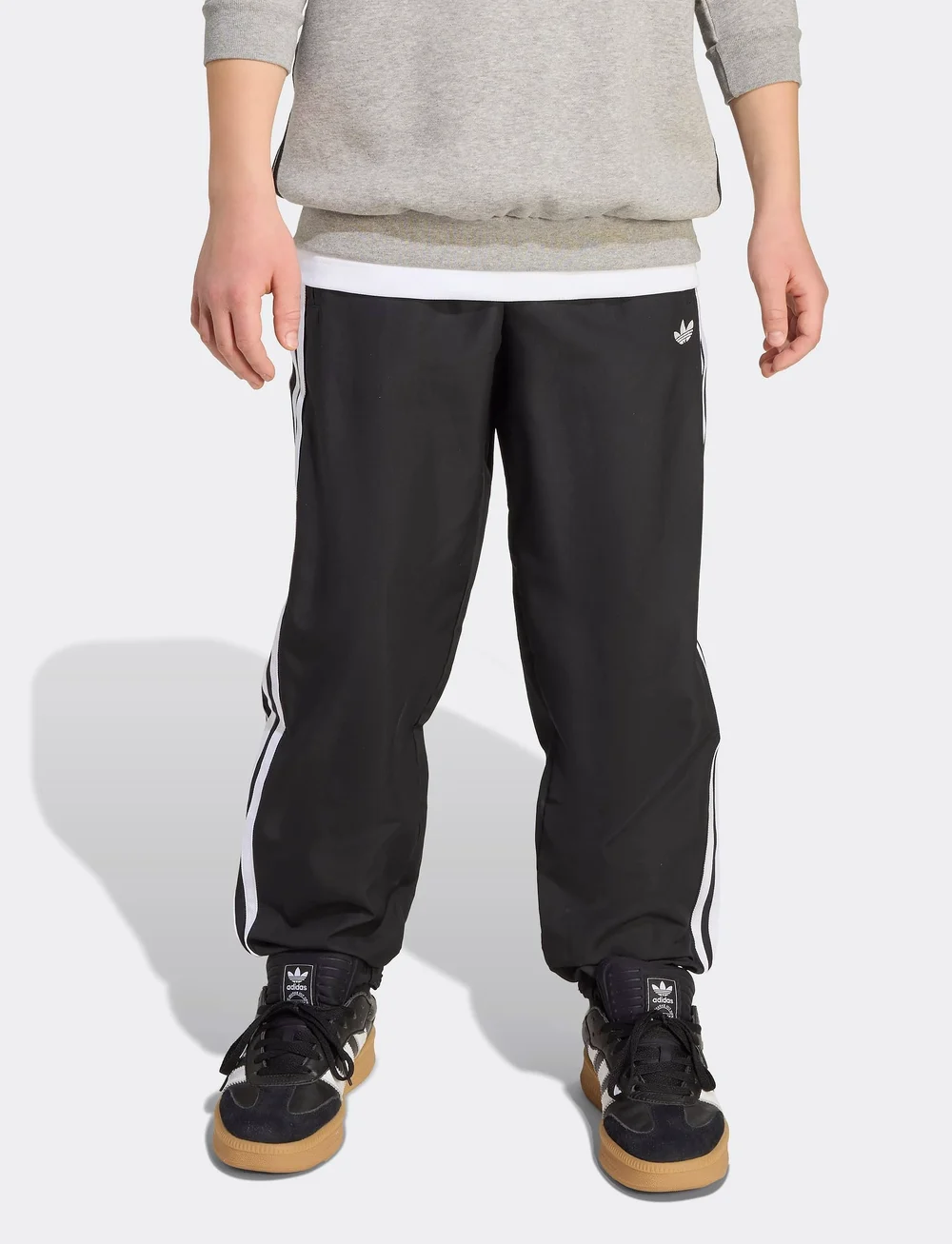 adidas Originals - TRACK PANT - dressipüksid - black/white - 0