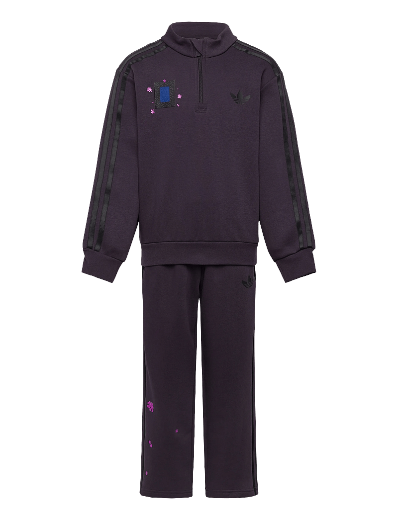 adidas Originals - LO CREW SET - trainingsanzug - aurbla - 1