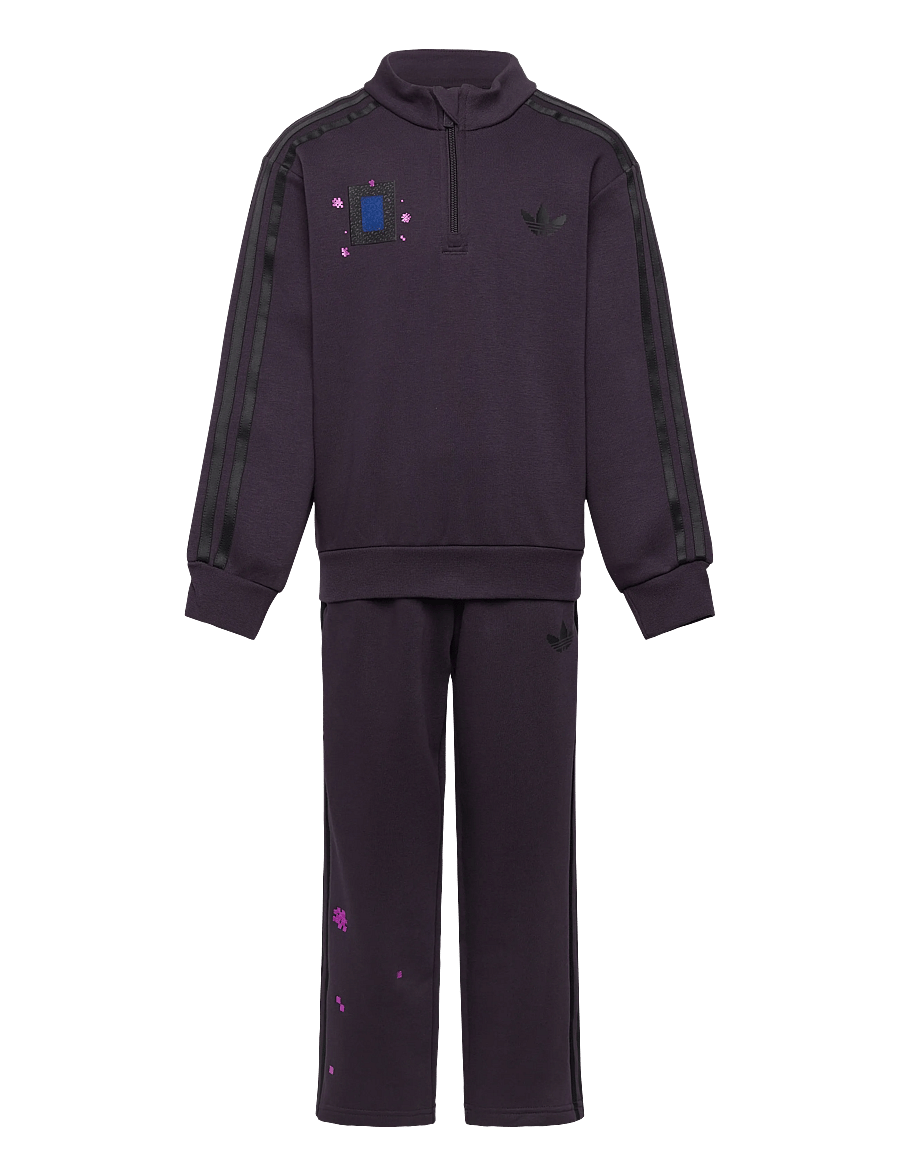 adidas Originals - LO CREW SET - trainingsanzug - aurbla - 1