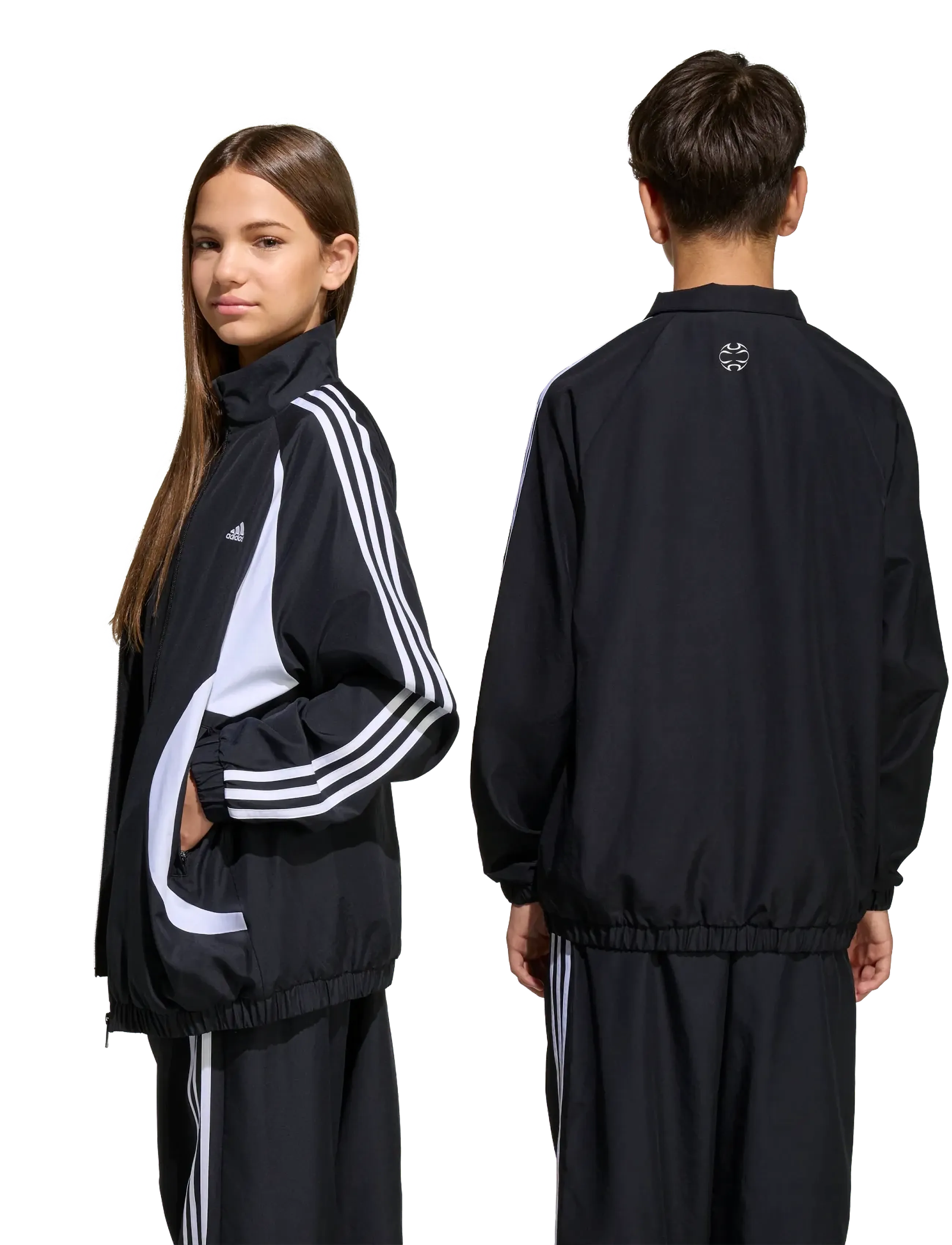 adidas Originals - TEAMGEIST LO TT - sweatshirts - black/white/white/whi - 4