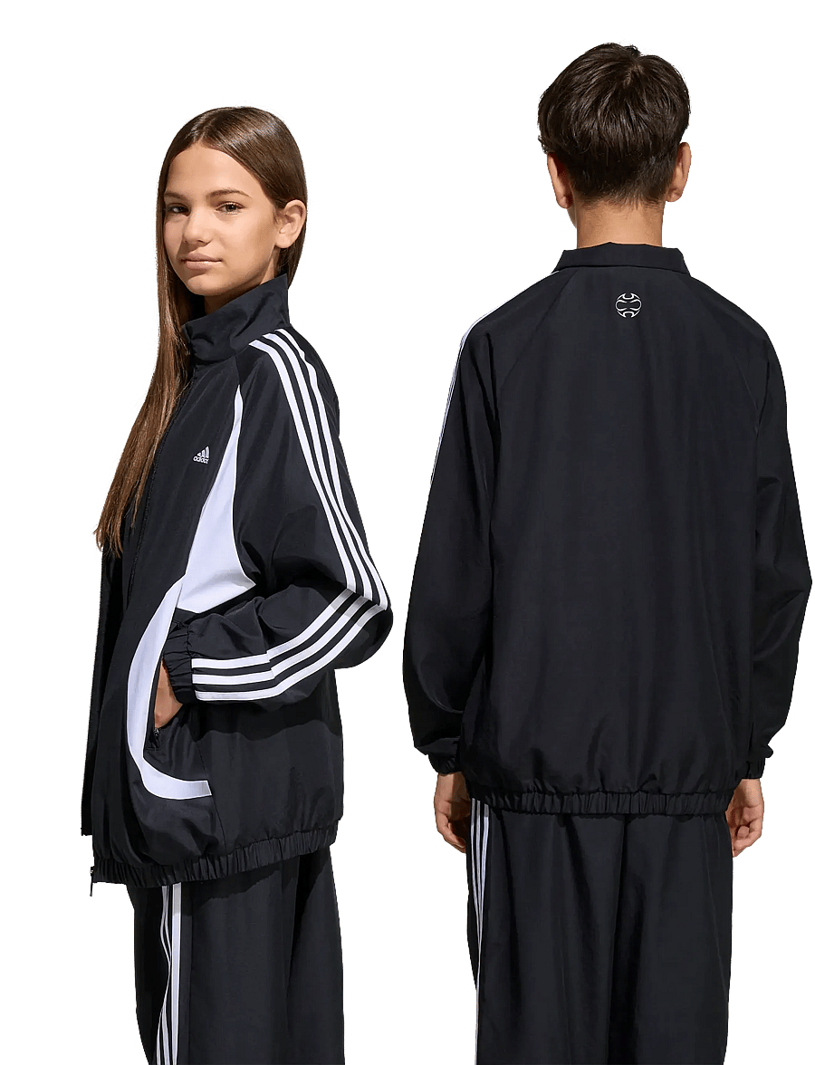 adidas Originals - TEAMGEIST LO TT - sweatshirts - black/white/white/whi - 4