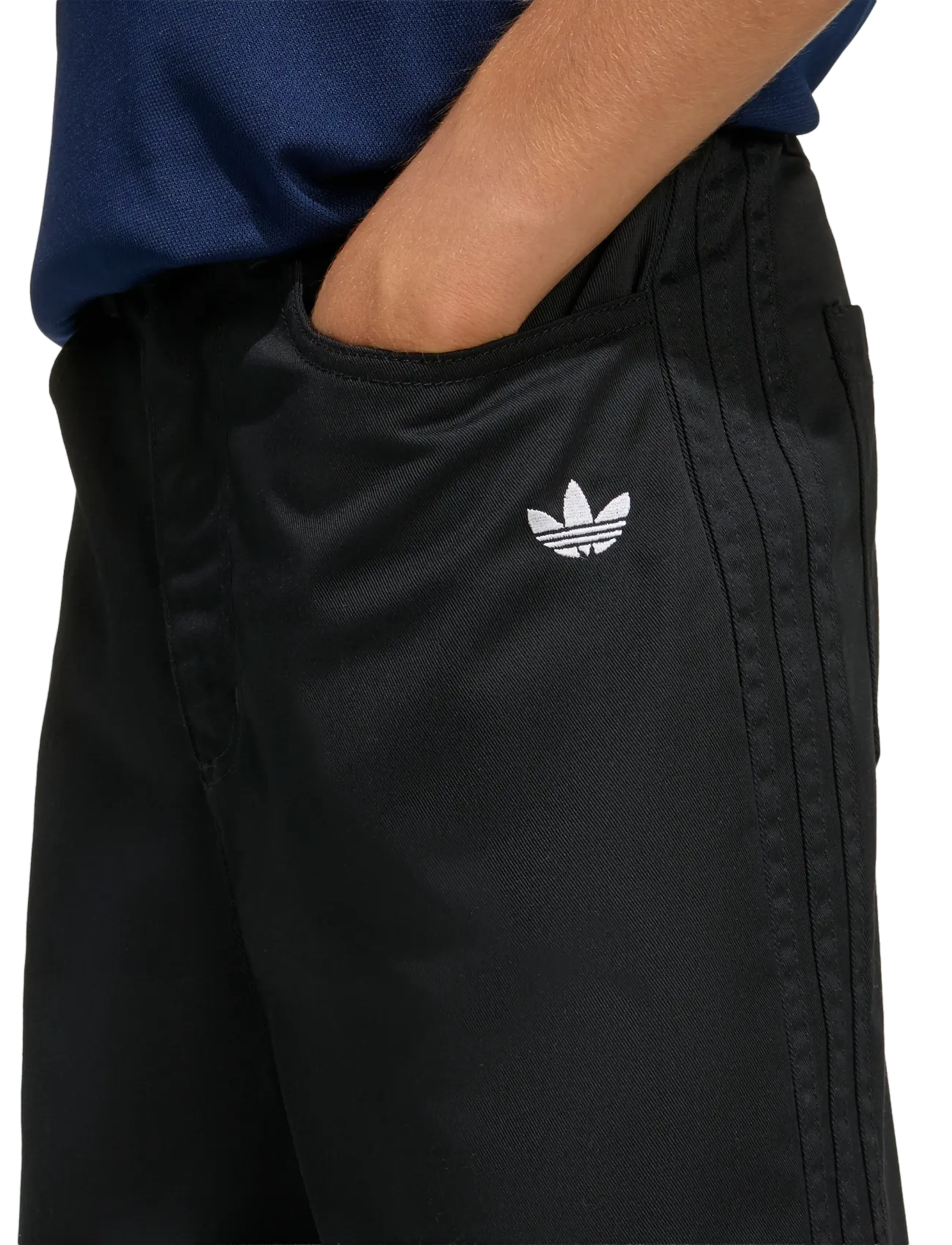 adidas Originals - TWILL JORTS - shorts de sport - black - 5