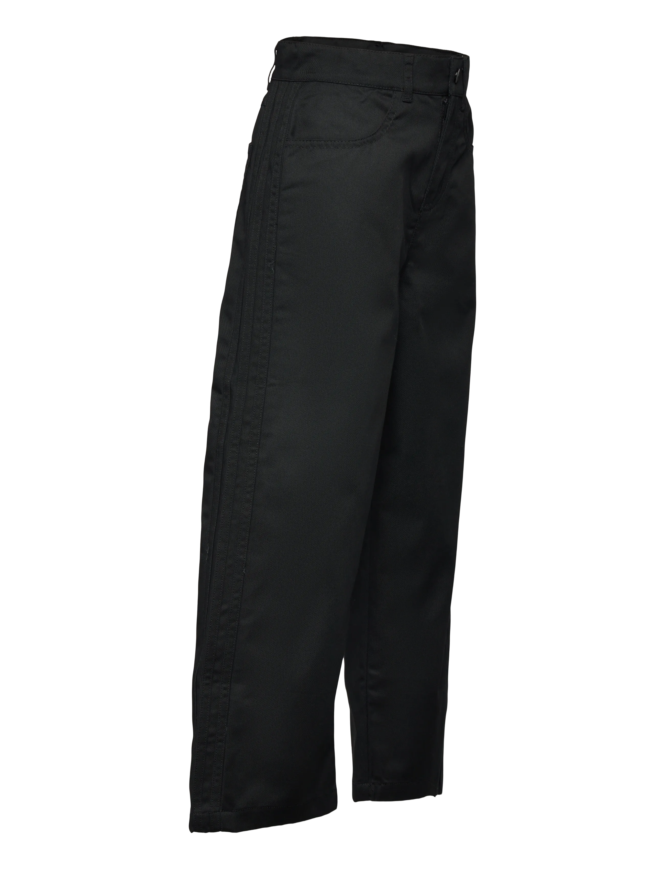 adidas Originals - TWILL PANTS - chinos - black - 4