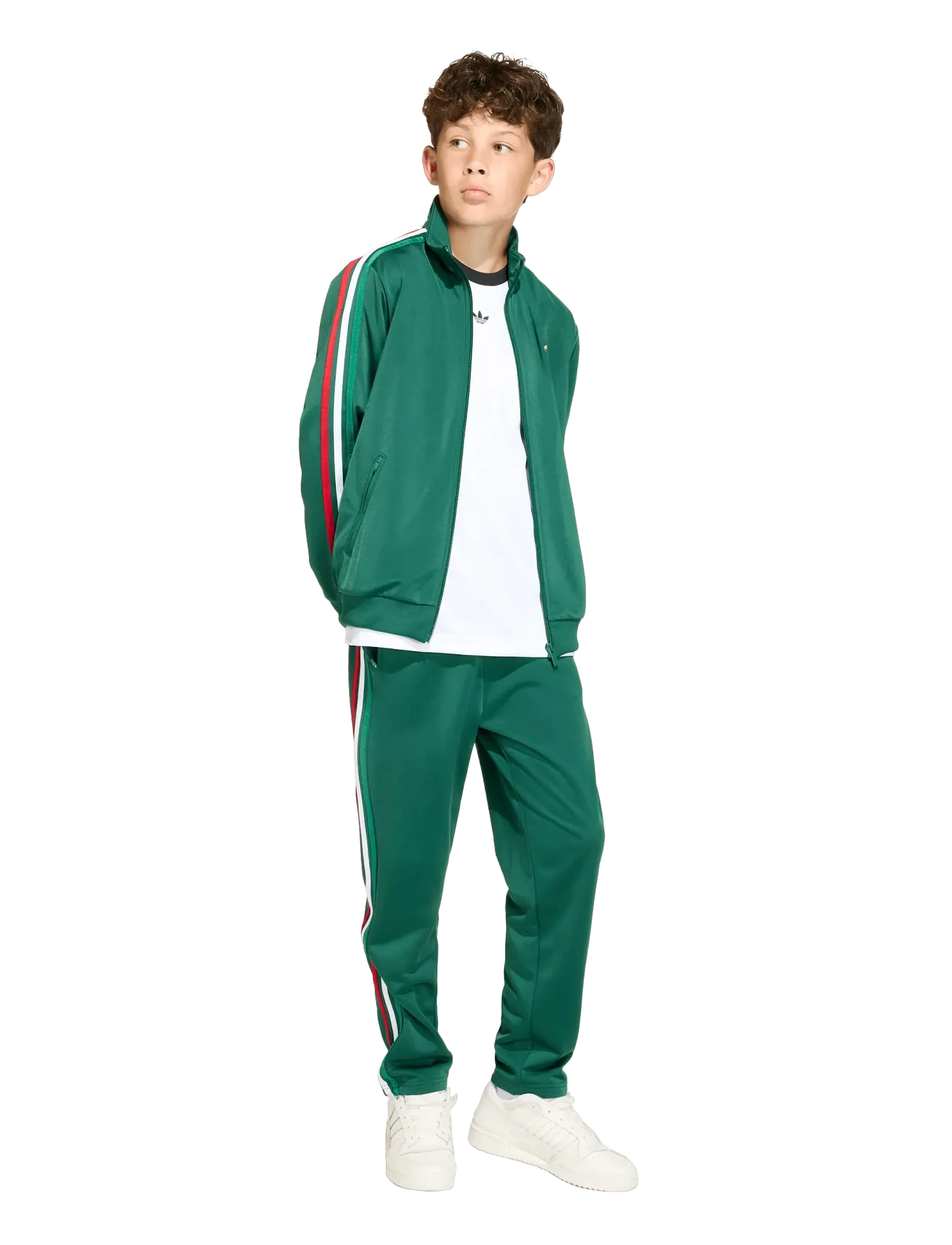 adidas Originals FIREBIRD LO TT - Riided - DRKGRN/DRFOGO / green