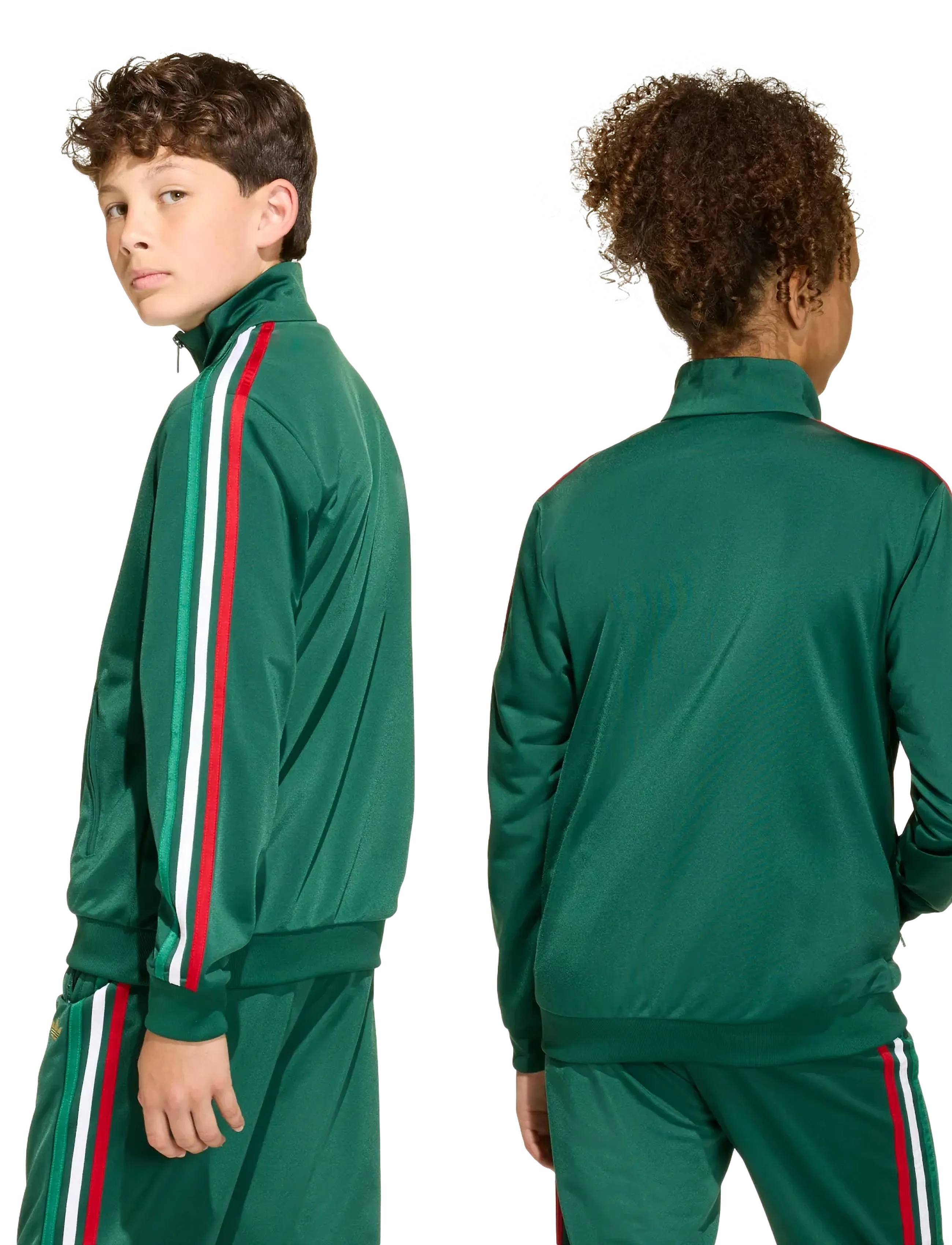 adidas Originals - FIREBIRD LO TT - sweatshirts - drkgrn/drfogo - 4