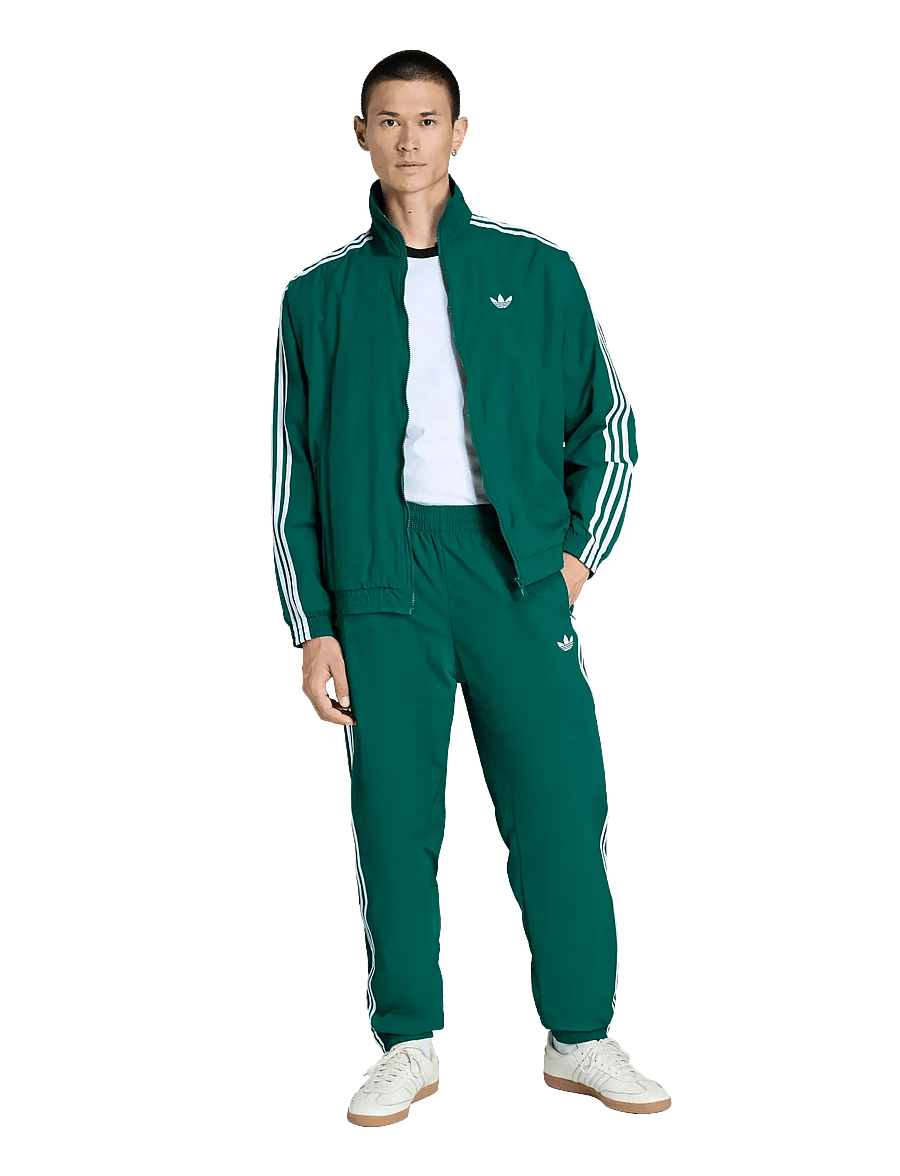 adidas Originals - FIREBIRD WVN TP - vabaajapüksid - cgreen - 0
