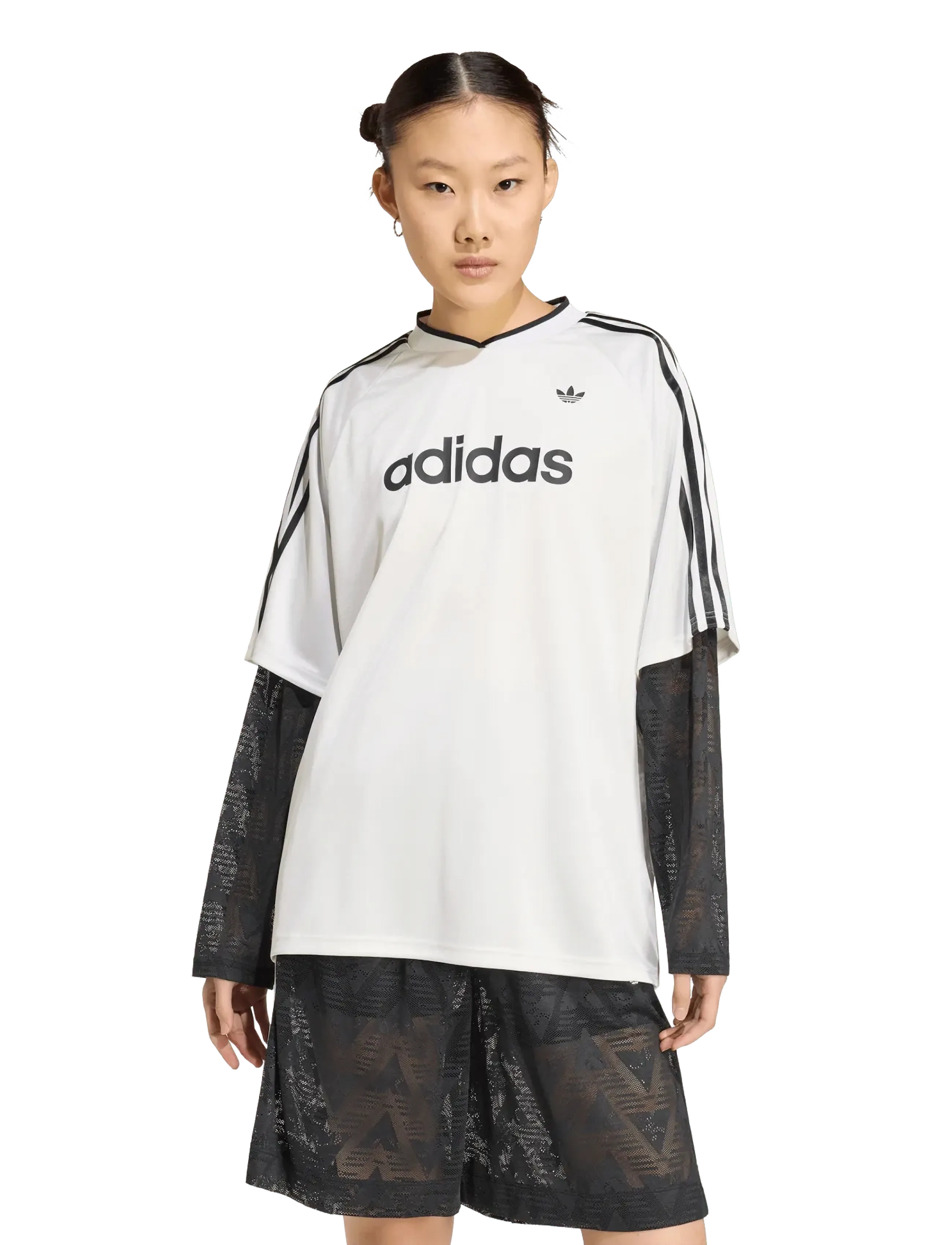 adidas Originals - LACE LS JERSEY - langærmede t-shirts - clowhi - 2