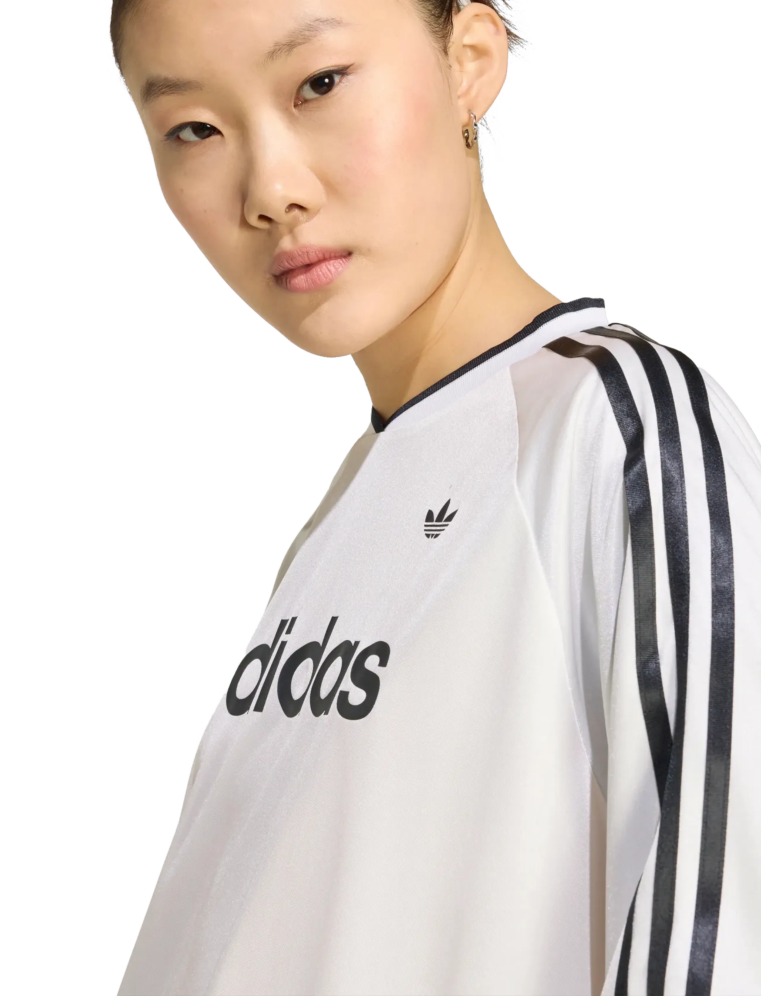 adidas Originals - LACE LS JERSEY - langærmede t-shirts - clowhi - 3
