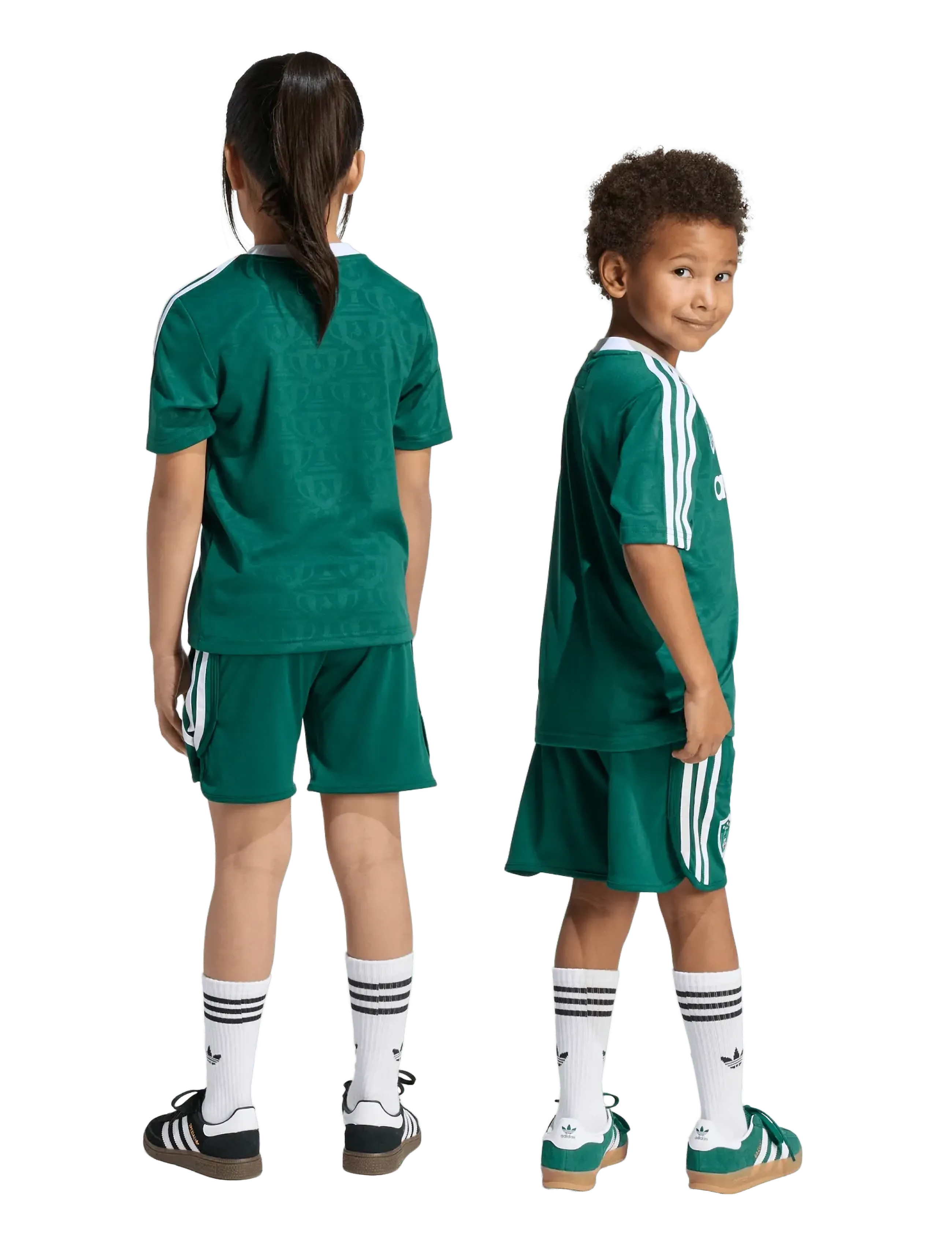 adidas Originals - JERSEY SET - 2-piece sets - cgreen/white - 4
