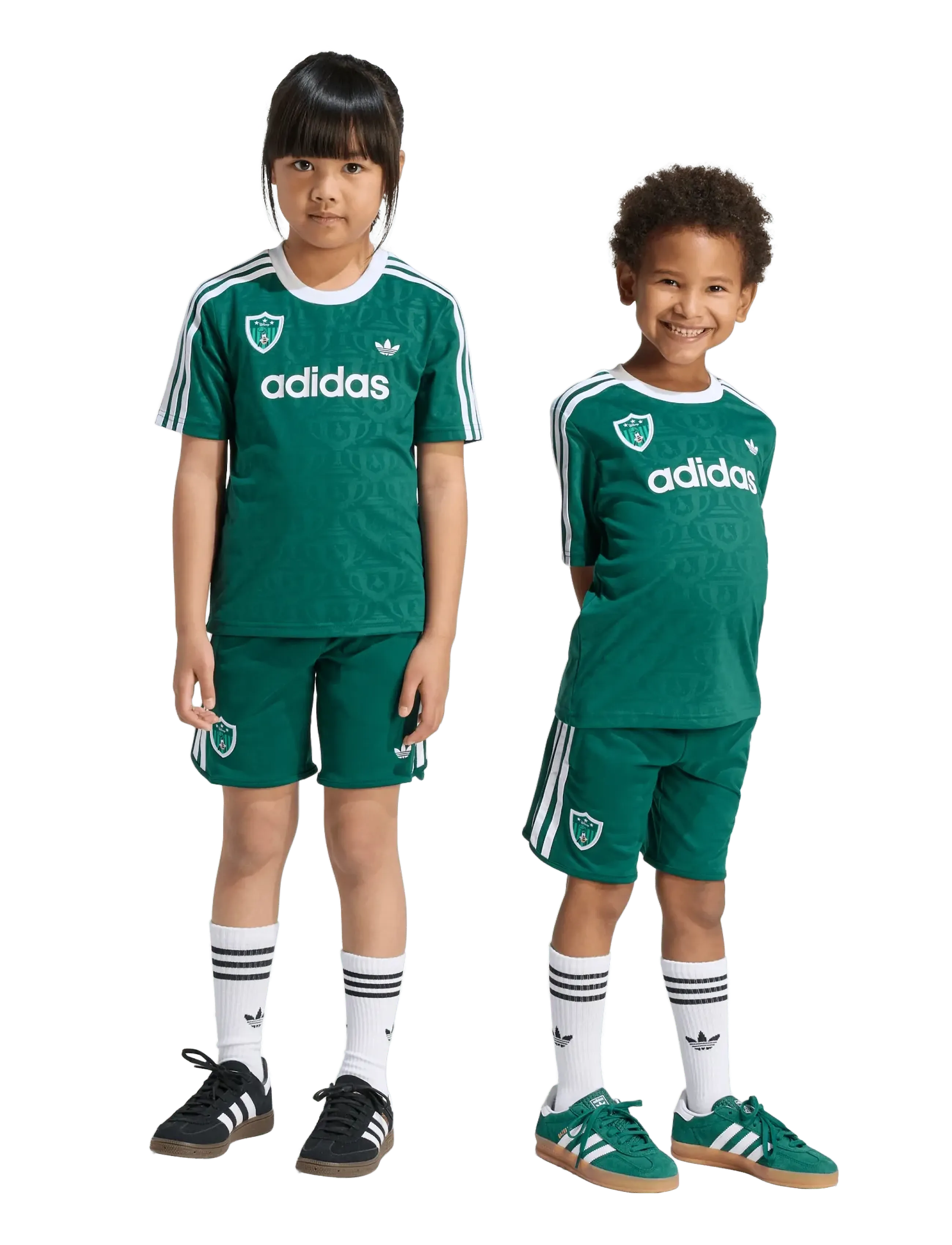 adidas Originals - JERSEY SET - 2-piece sets - cgreen/white - 5