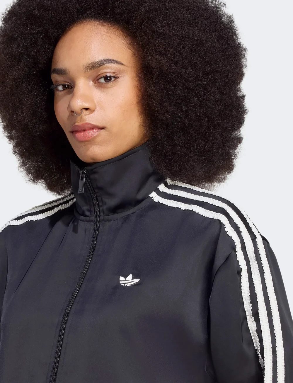 adidas Originals - SATIN TT - sportsjakker - black - 5