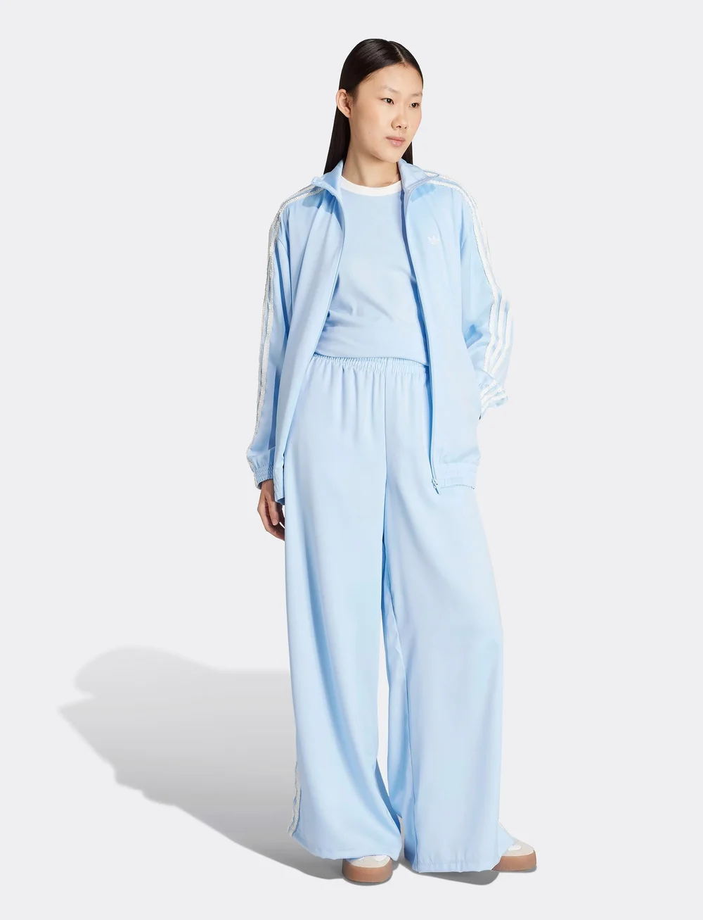 adidas Originals - WIDE LEG PANTS - vabaajapüksid - clesky - 0