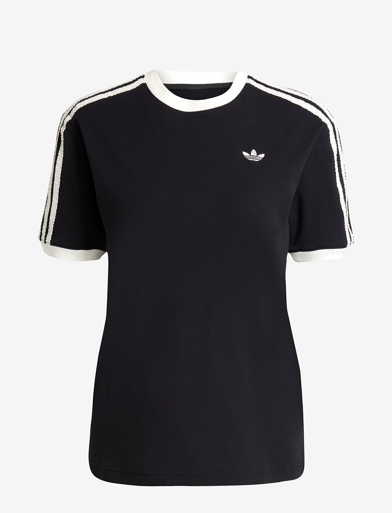 adidas Originals - RUFFLE 3S TEE - t-shirts - black - 1