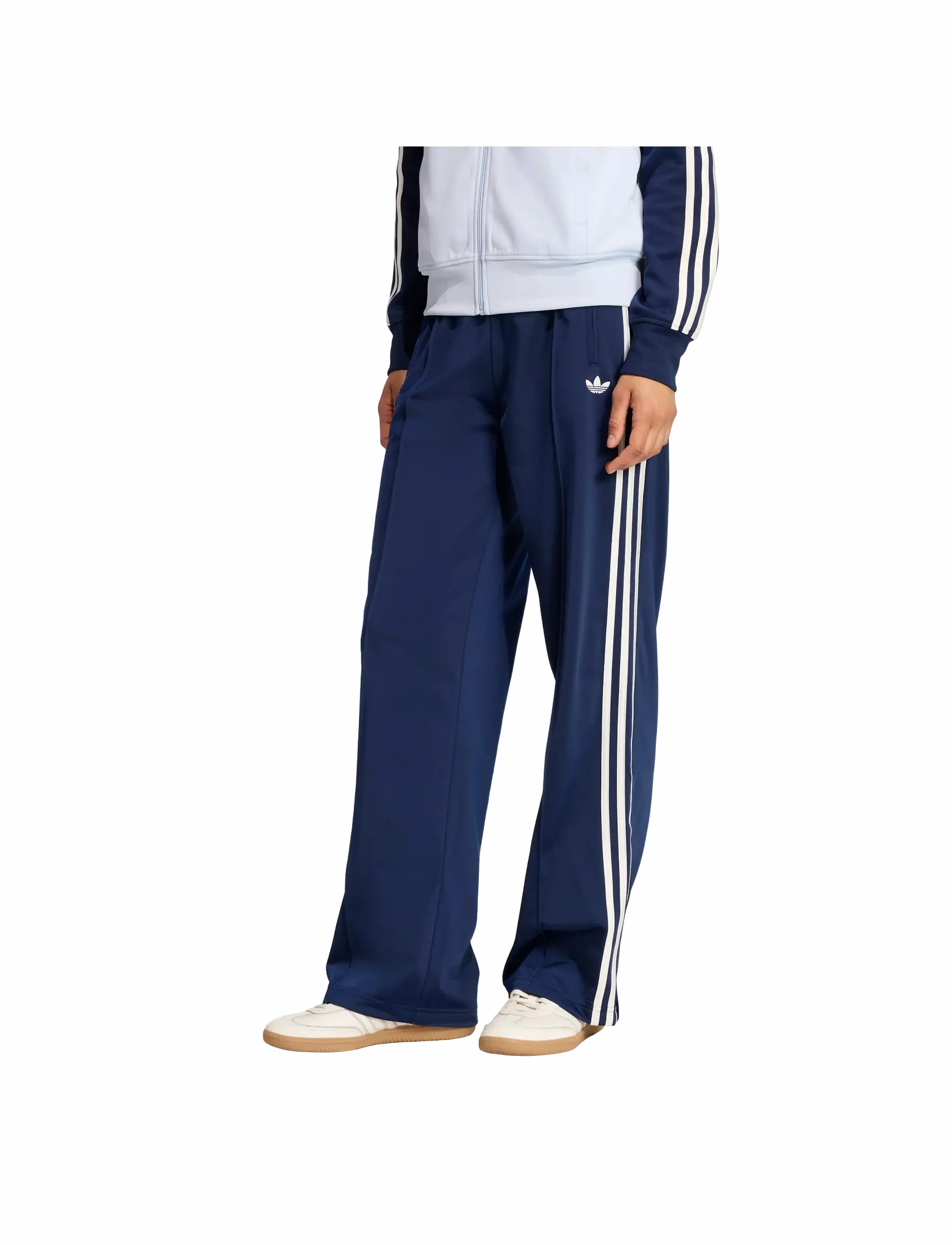adidas Originals Firebird LOOSE TP - Pants - NINDIG/OWHITE / navy