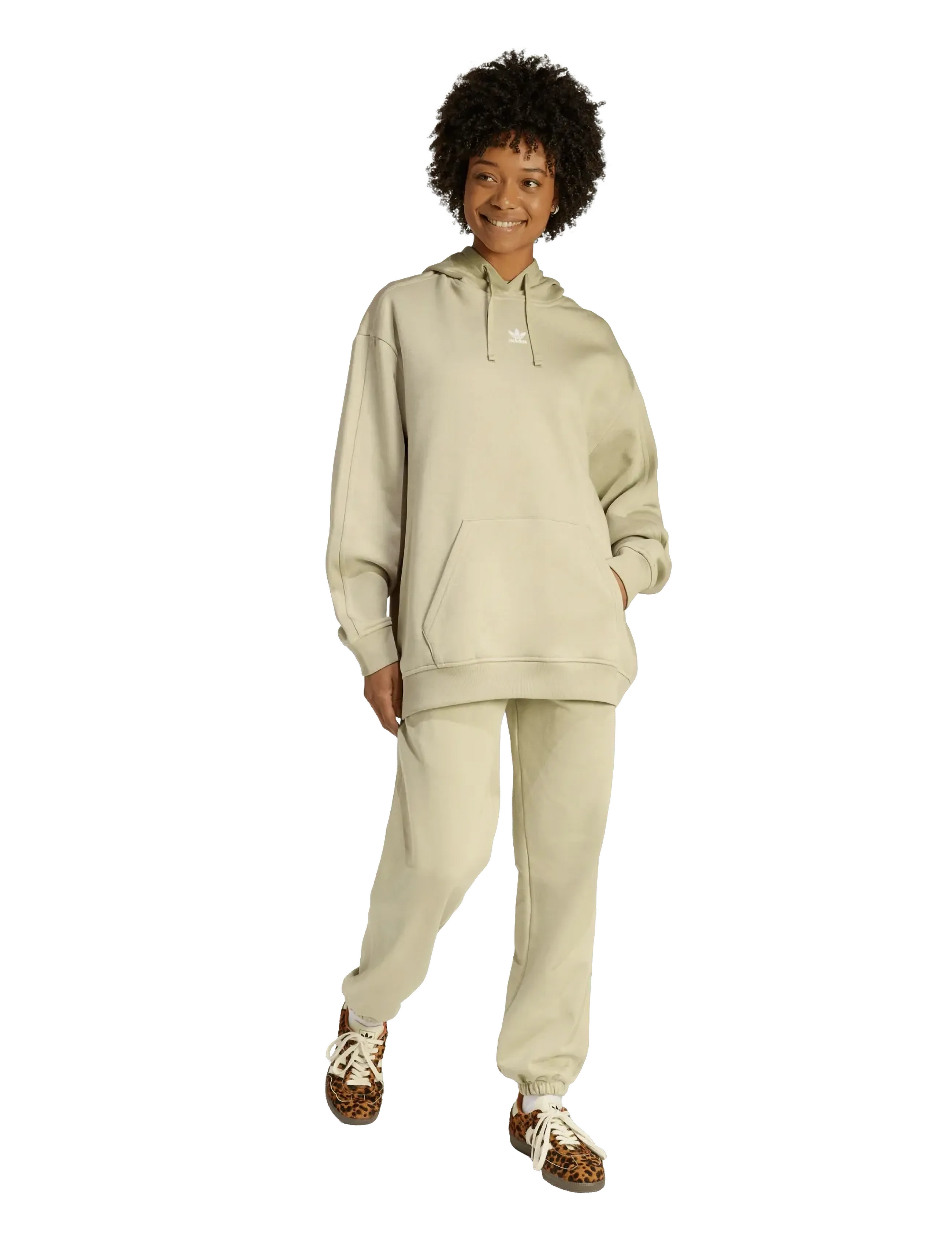 adidas Originals ESS OS HOODIE - adidas Originals - STOKHA / beige