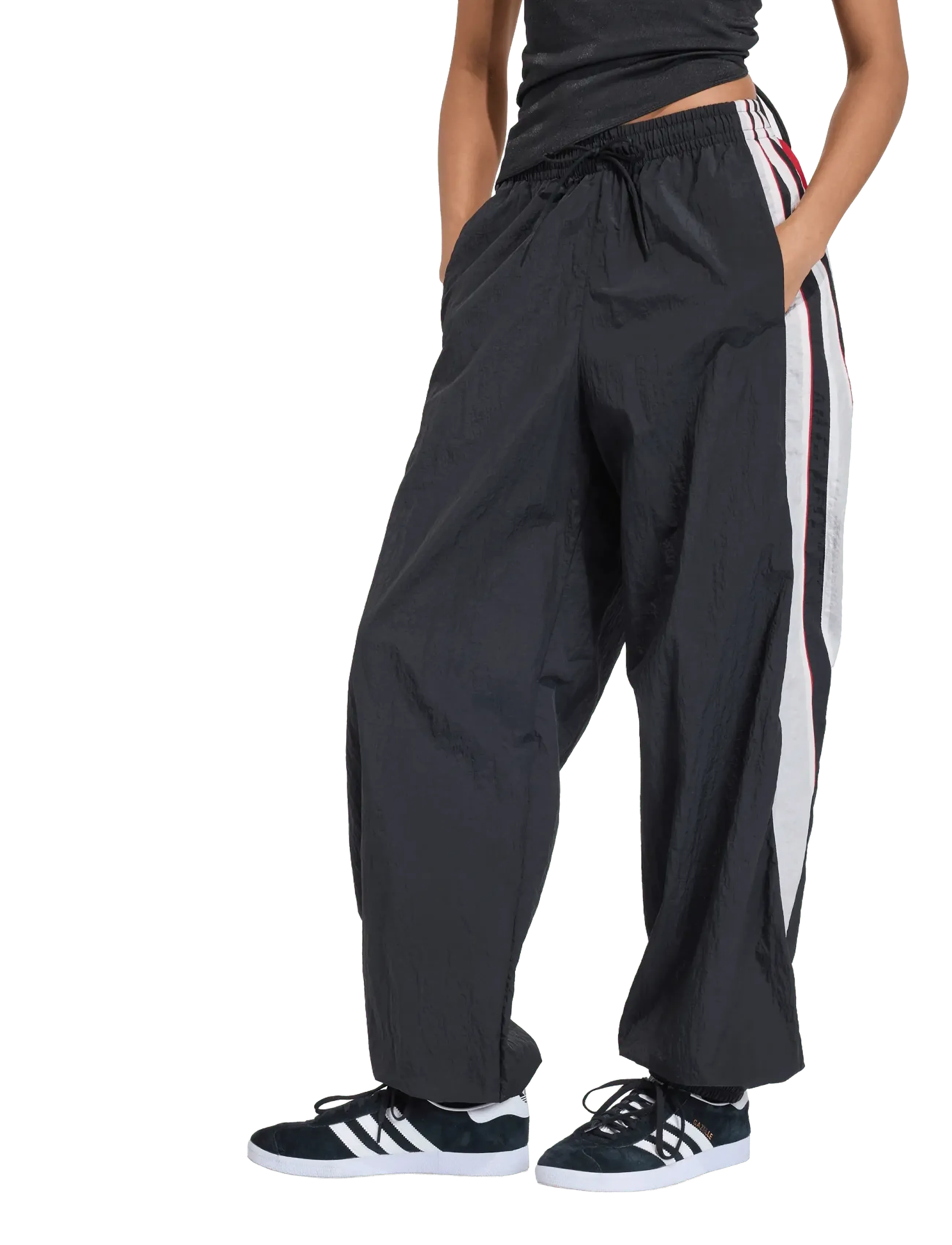 adidas Originals - SANTIAGO PANTS - casual - black - 2