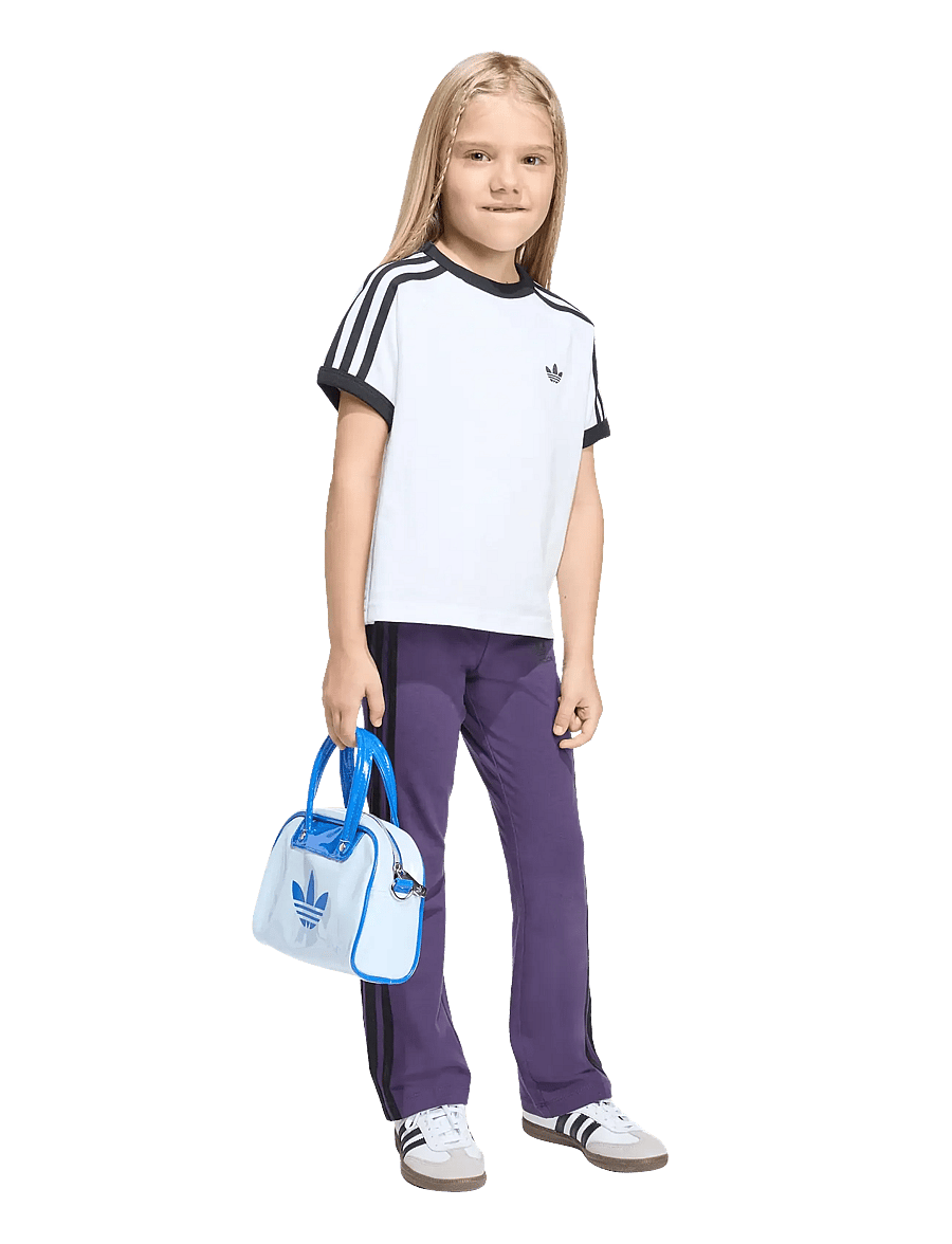 adidas Originals - 3 STRIPES TEE - sports tops - white/black - 0