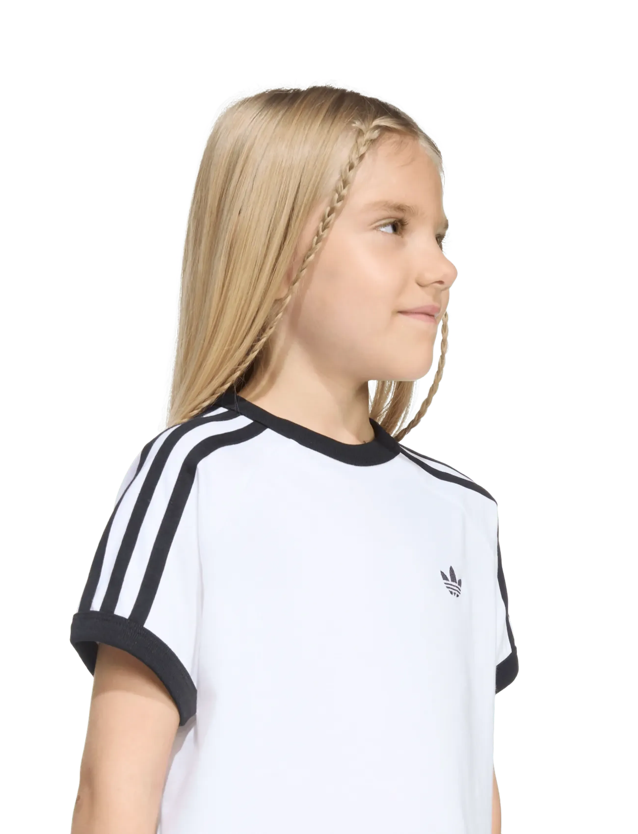 adidas Originals - 3 STRIPES TEE - sports tops - white/black - 5