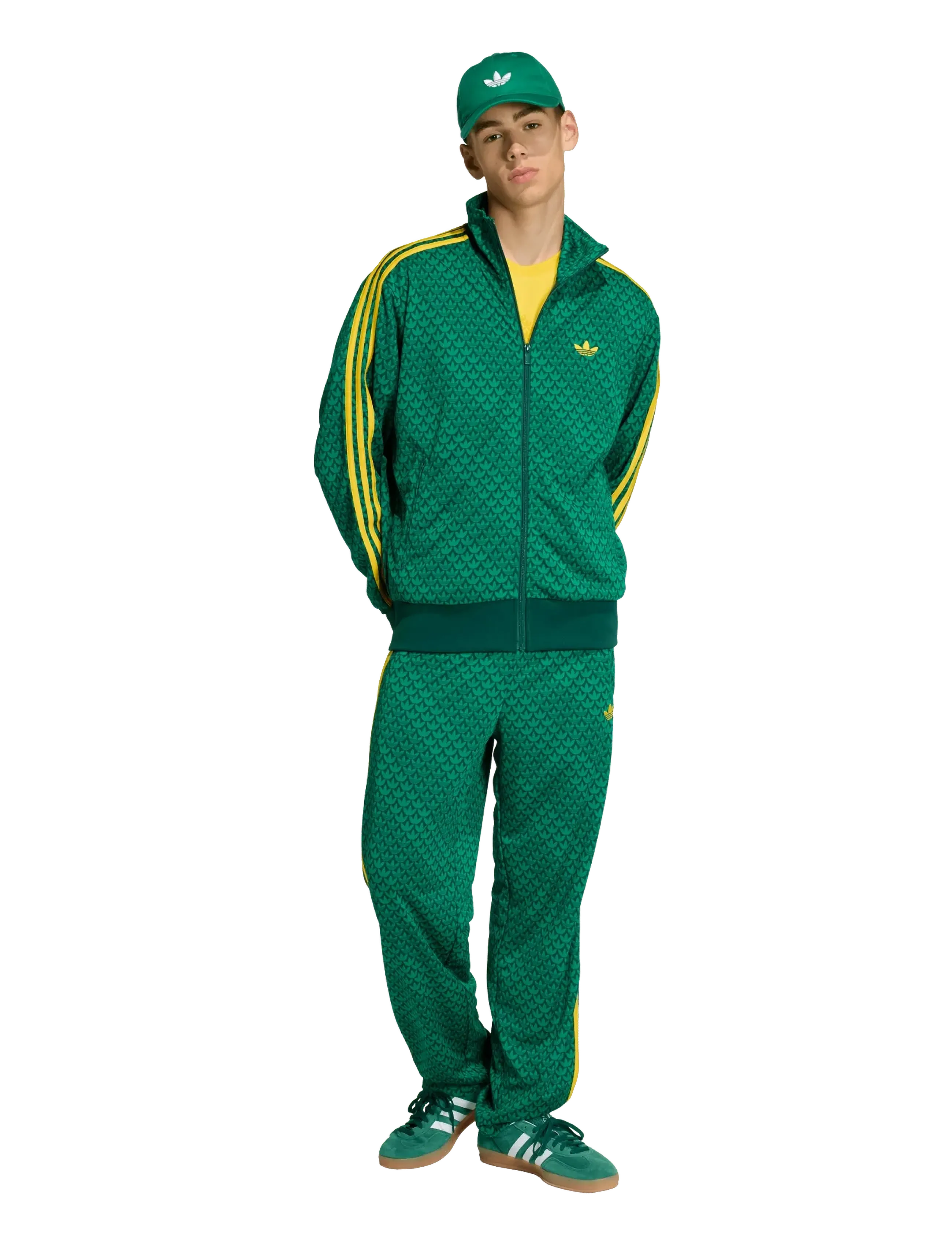 adidas Originals FIREBIRD TT - Dressipluusid - CGREEN / green