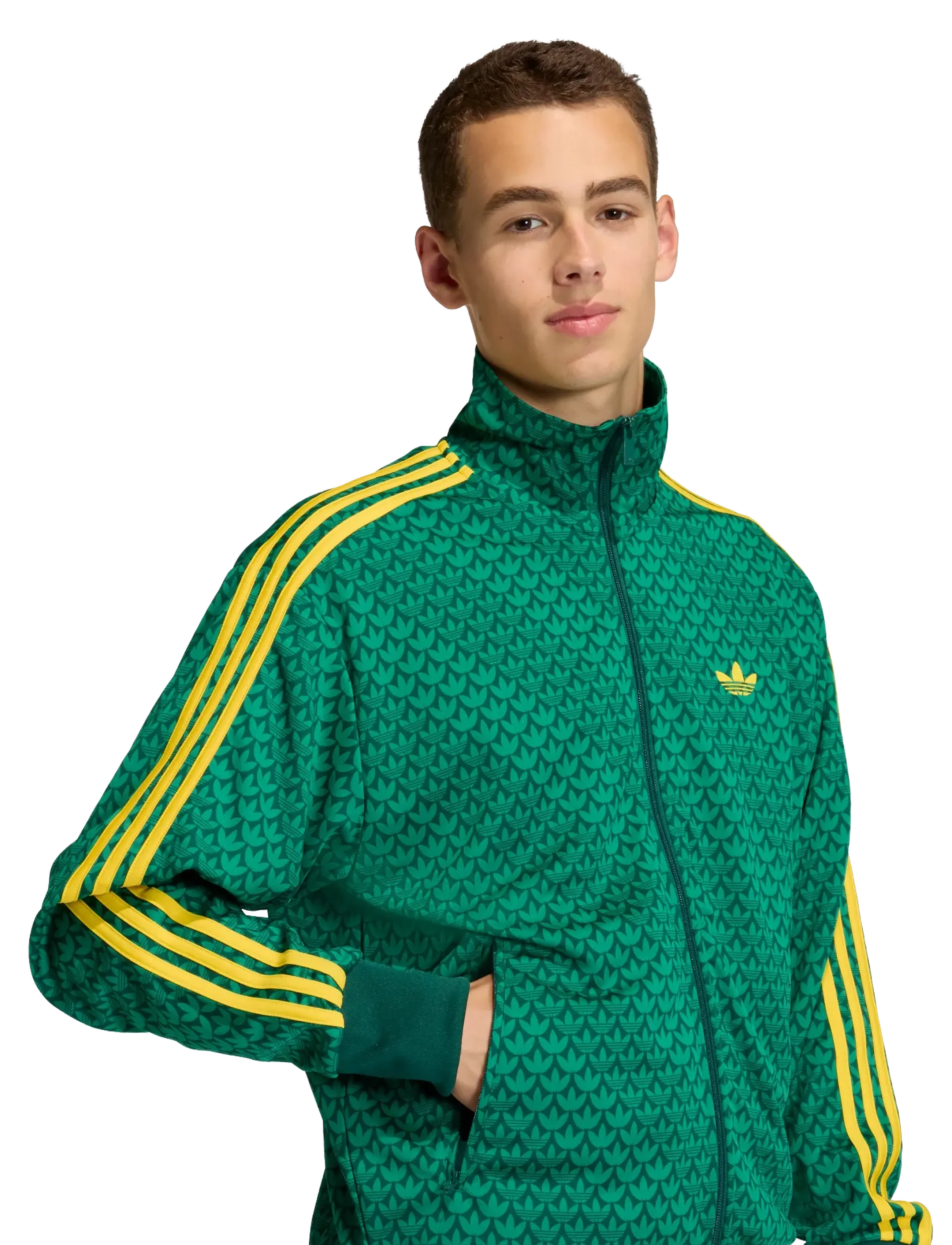 adidas Originals - FIREBIRD TT - sweaters - cgreen - 4