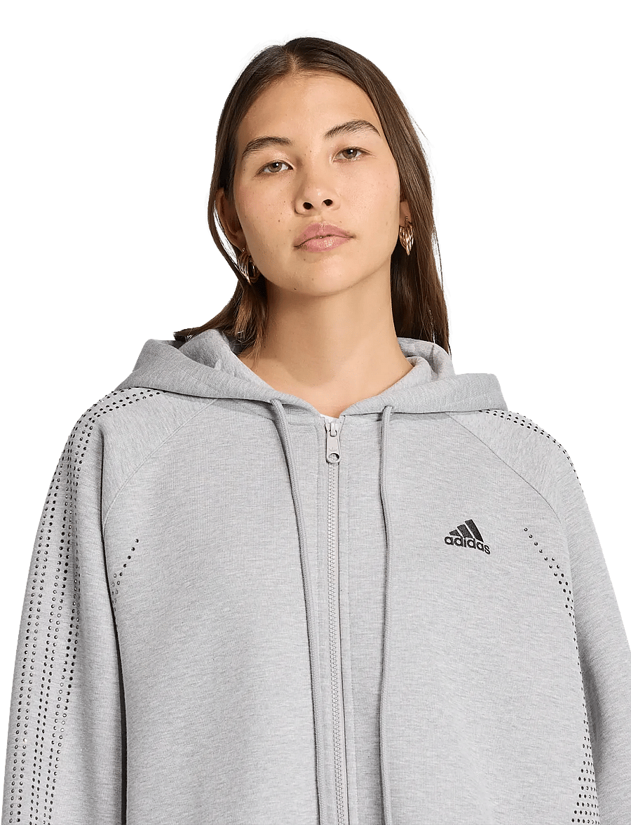 adidas Originals - TEAMGEIST TT - kapuutsiga dressipluusid - mgreyh - 4