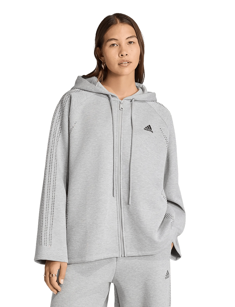 adidas Originals - TEAMGEIST TT - kapuutsiga dressipluusid - mgreyh - 5