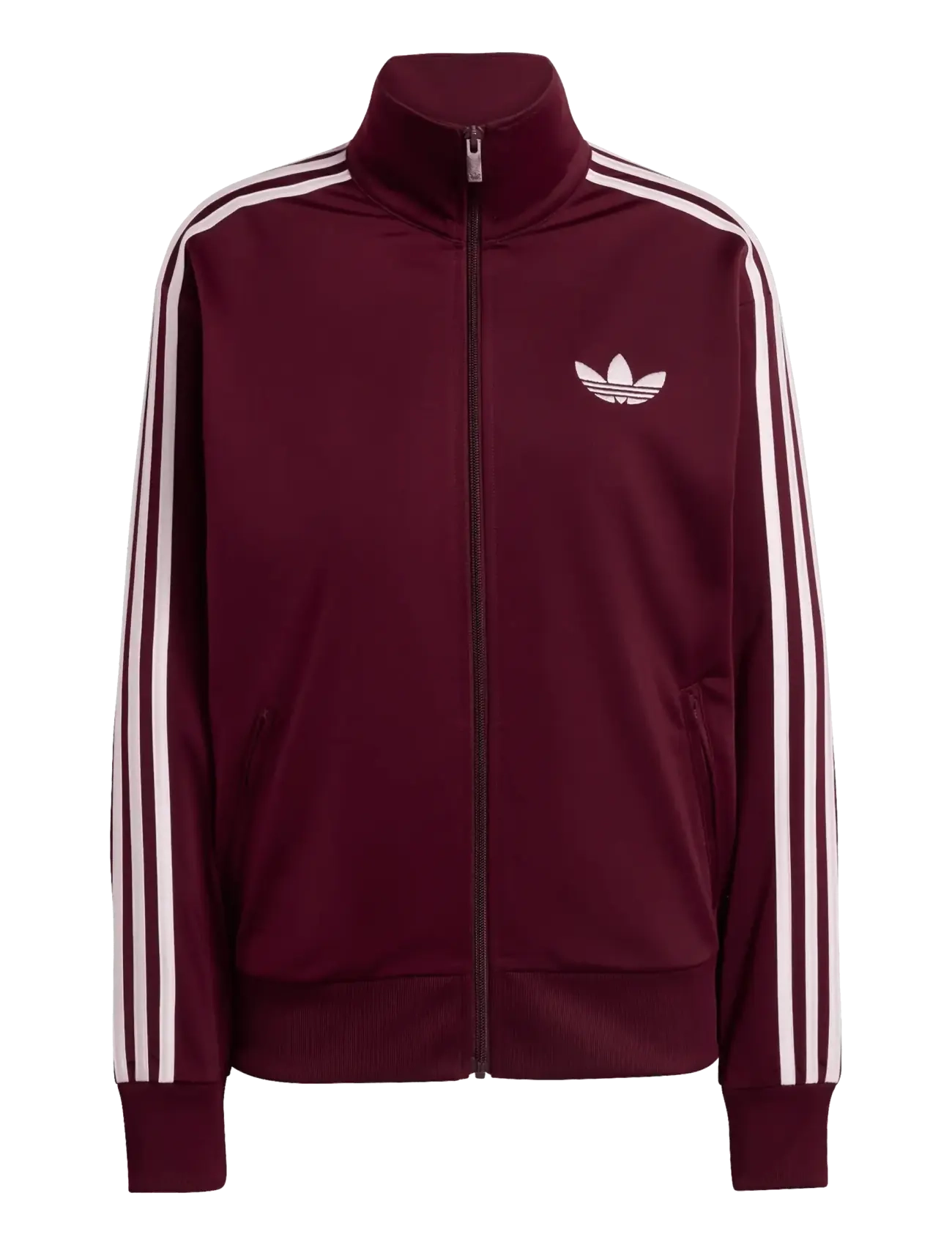 adidas Originals FB TT LOOSE - Pusad ja dressipluusid - MAROON/OWHITE / burgundy