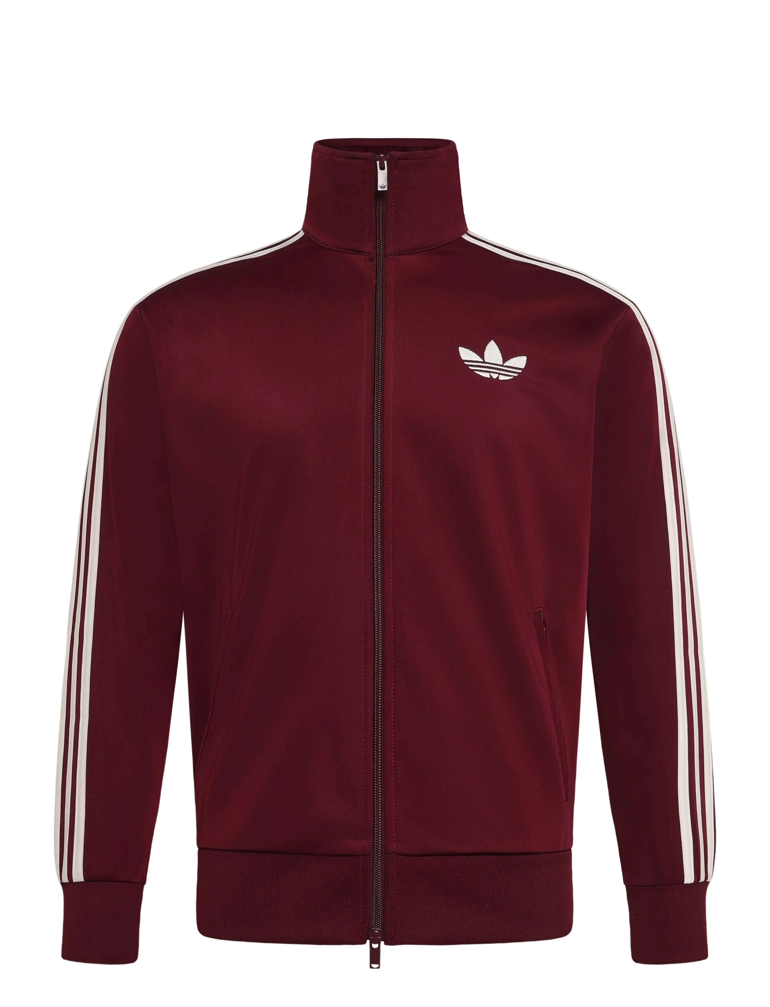 adidas Originals Firebird TT LOOSE - Sweatshirts & Kapuzenpullover - MAROON/OWHITE / burgundy