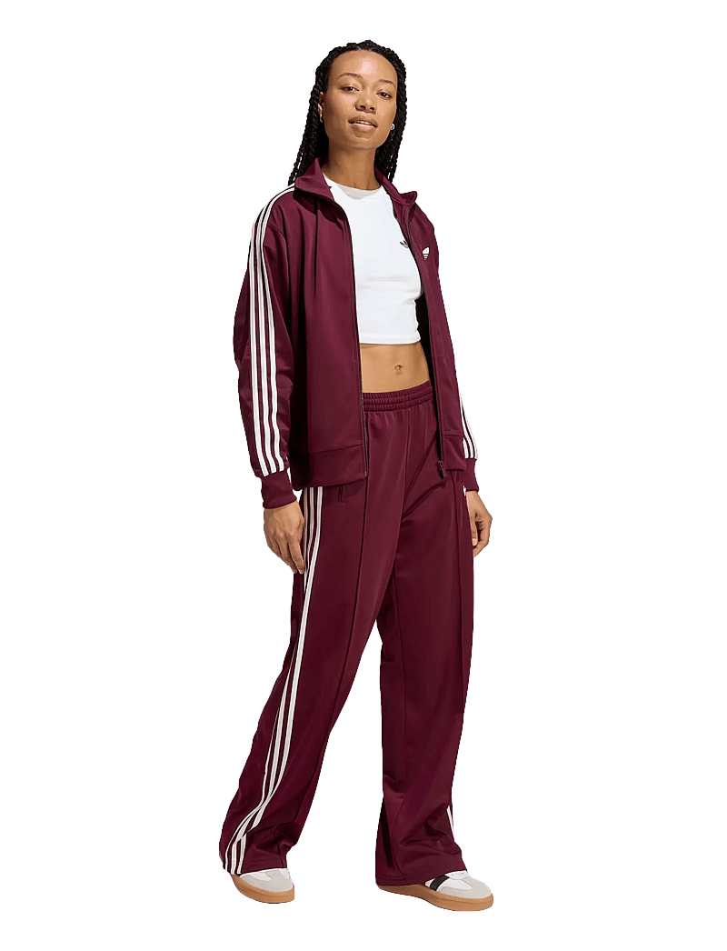 adidas Originals - FB TT LOOSE - sportjacken - maroon/owhite - 0